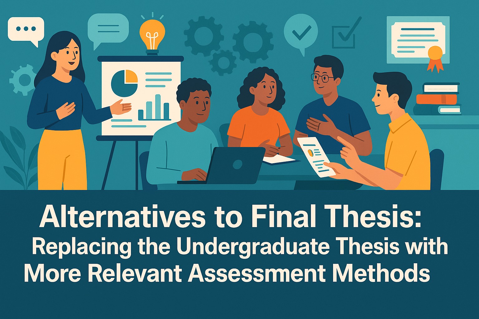 Alternatives to Final Thesis: Replacing the Undergraduate Thesis with More Relevant Assessment Methods