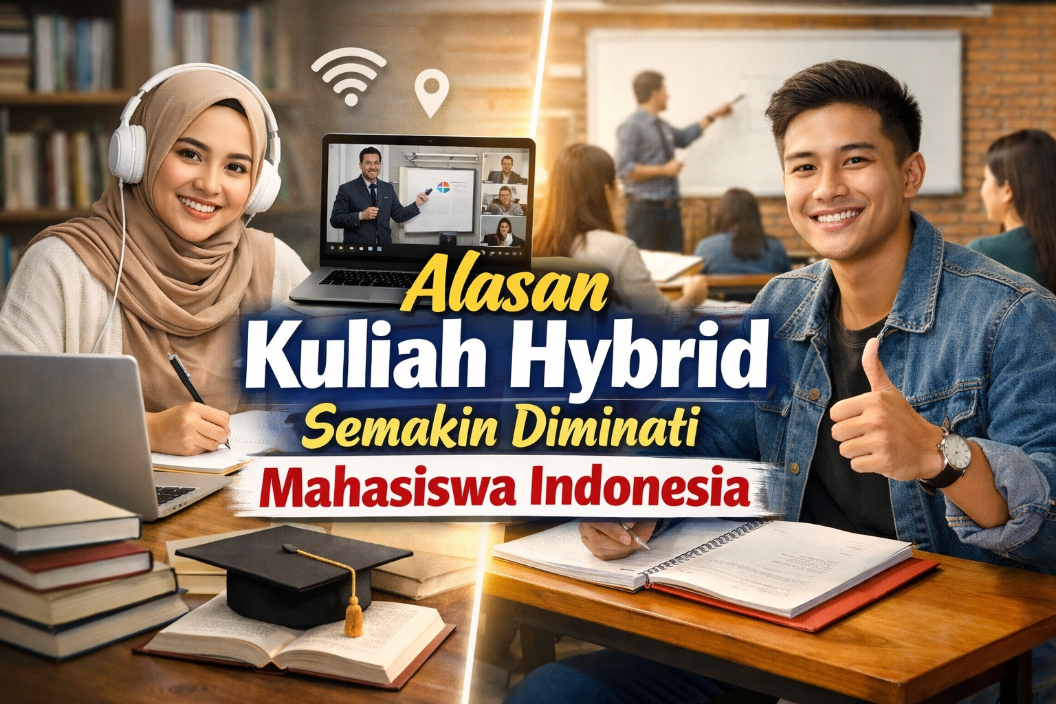 Alasan Kuliah Hybrid Semakin Diminati Mahasiswa Indonesia