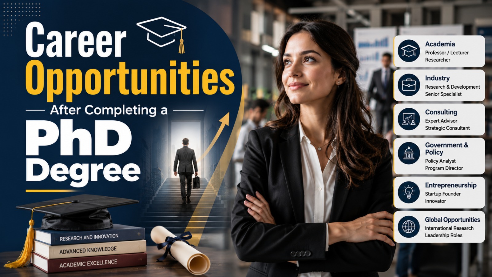 Career Opportunities After Completing a PhD Degree