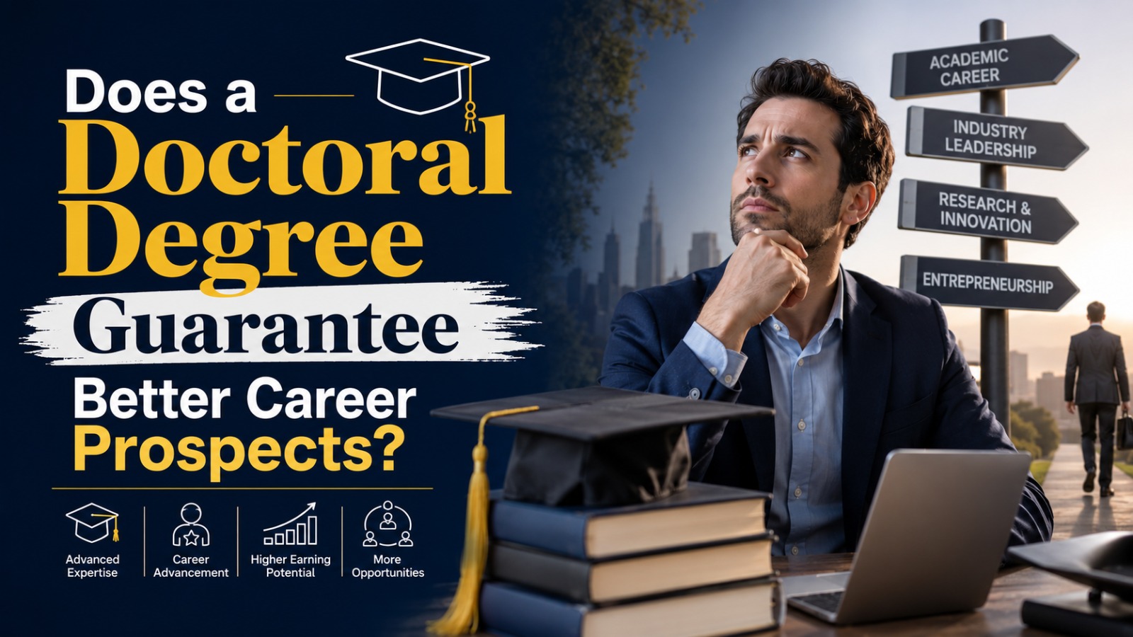 Does a Doctoral Degree Guarantee Better Career Prospects?