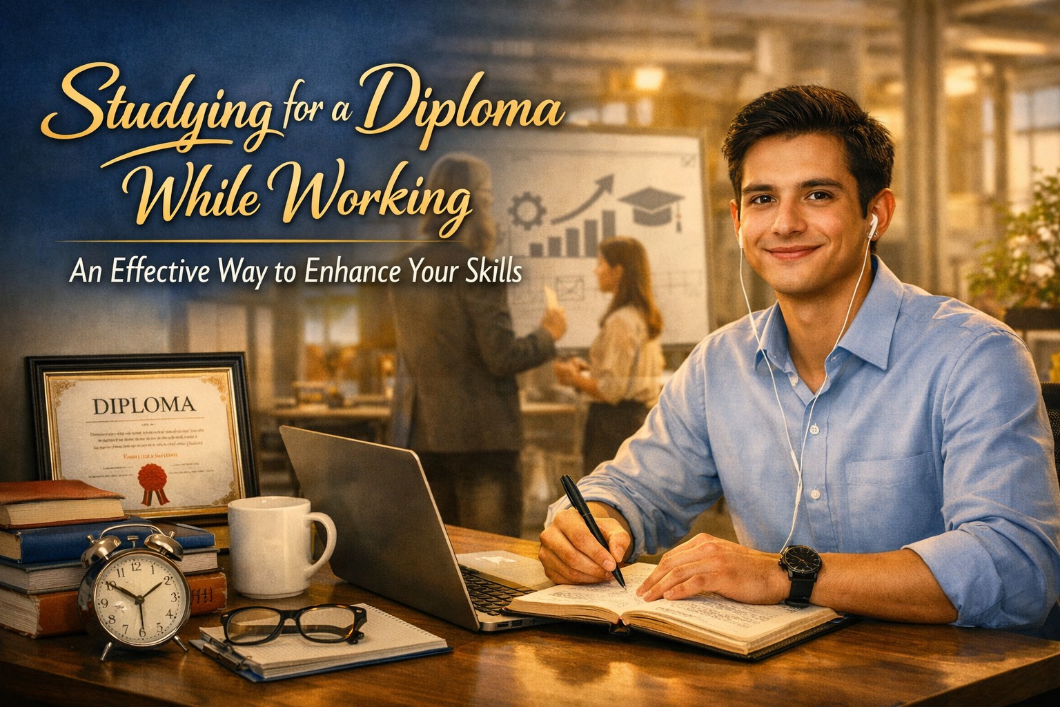 Studying for a Diploma While Working An Effective Way to Enhance Your Skills