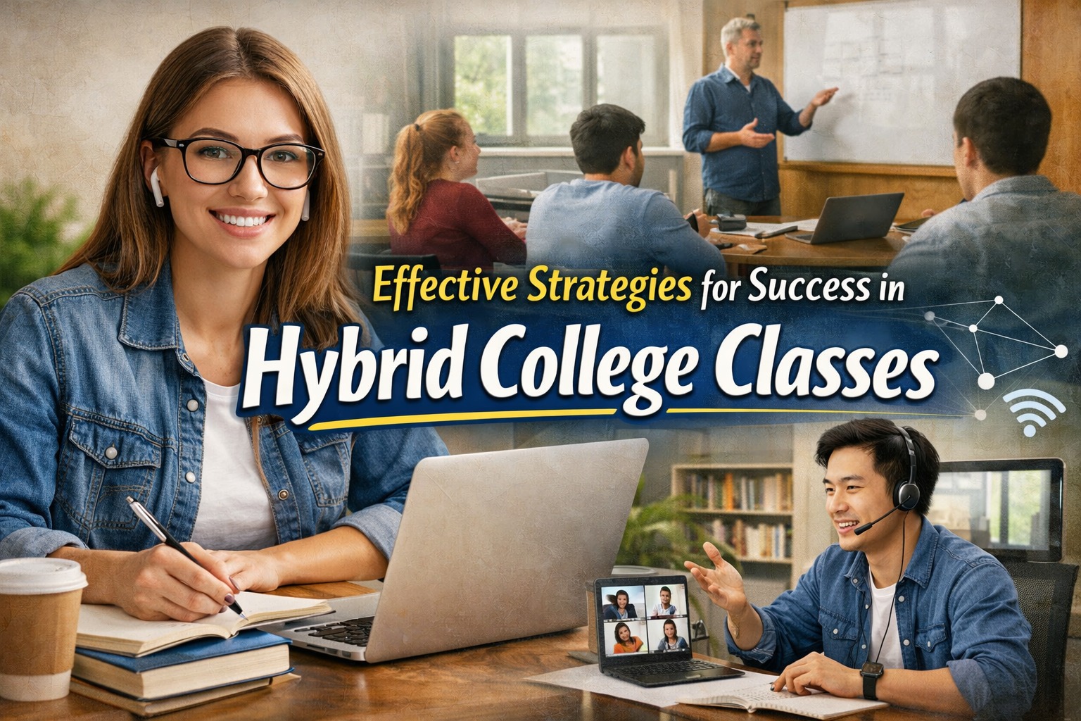 Effective Strategies for Success in Hybrid College Classes