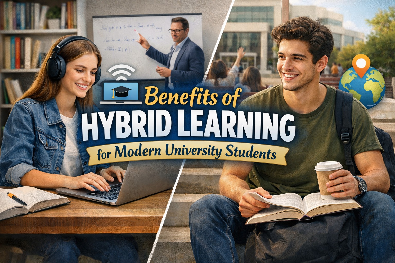 Benefits of Hybrid Learning for Modern University Students