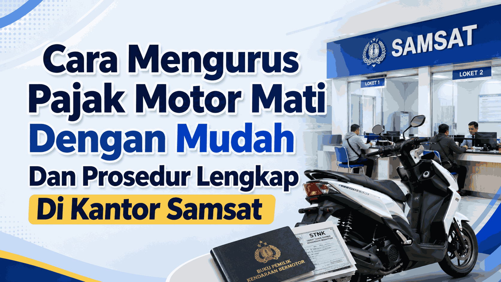 Cara Mengurus Pajak Motor Mati dengan Mudah dan Prosedur Lengkap di Kantor Samsat
