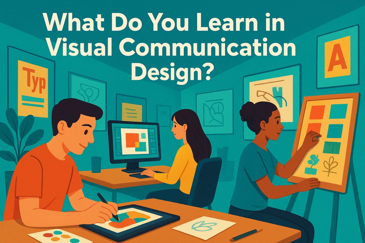 What Do You Learn in Visual Communication Design?