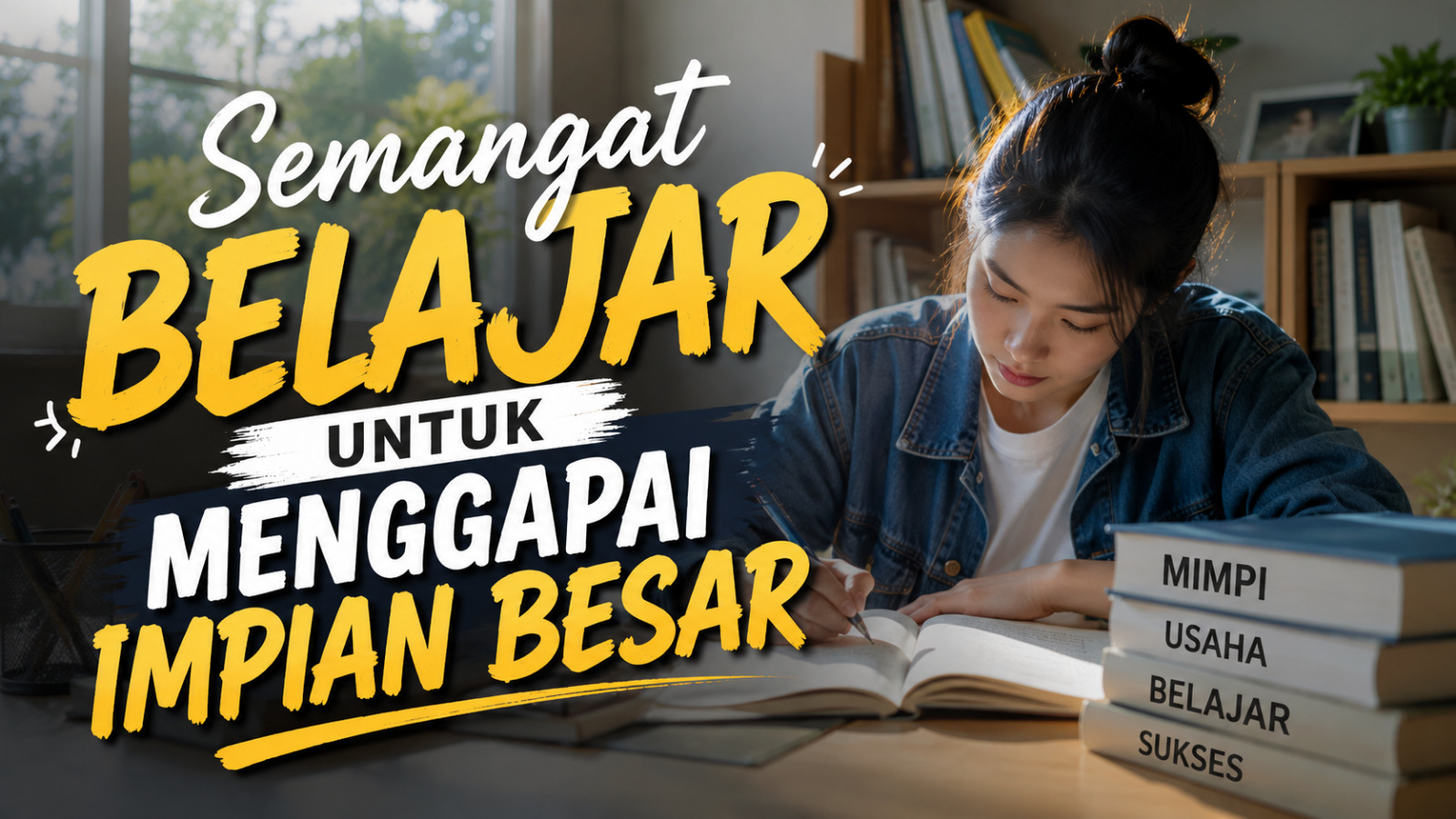 Semangat Belajar Untuk Menggapai Impian Besar