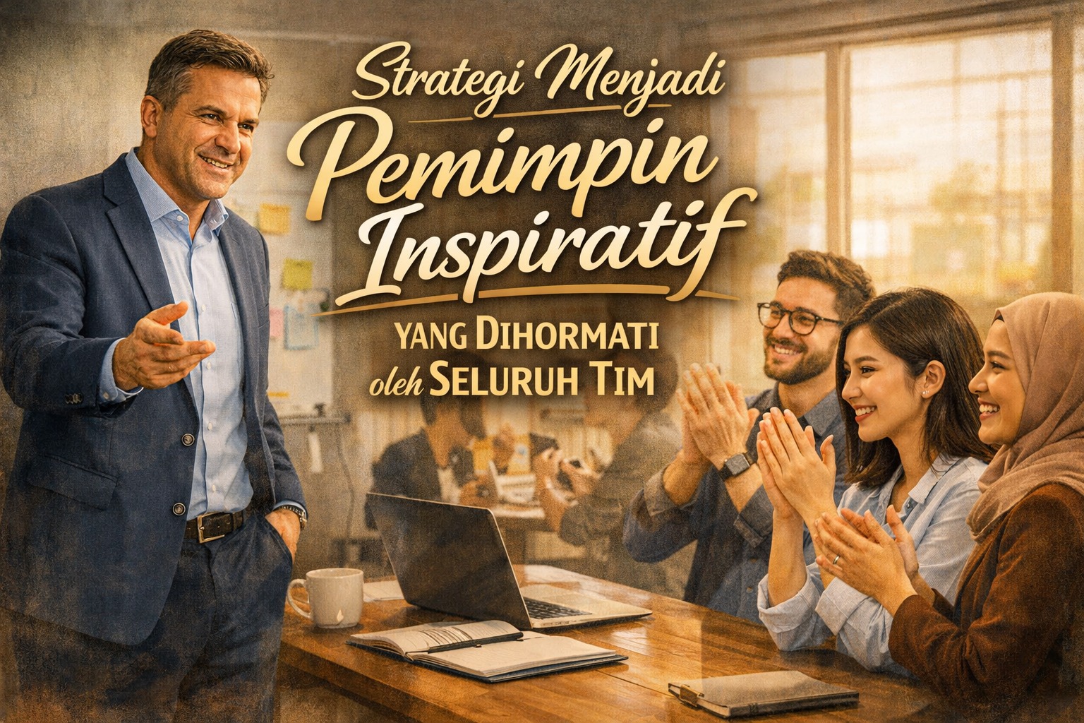 Strategi Menjadi Pemimpin Inspiratif yang Dihormati oleh Seluruh Tim