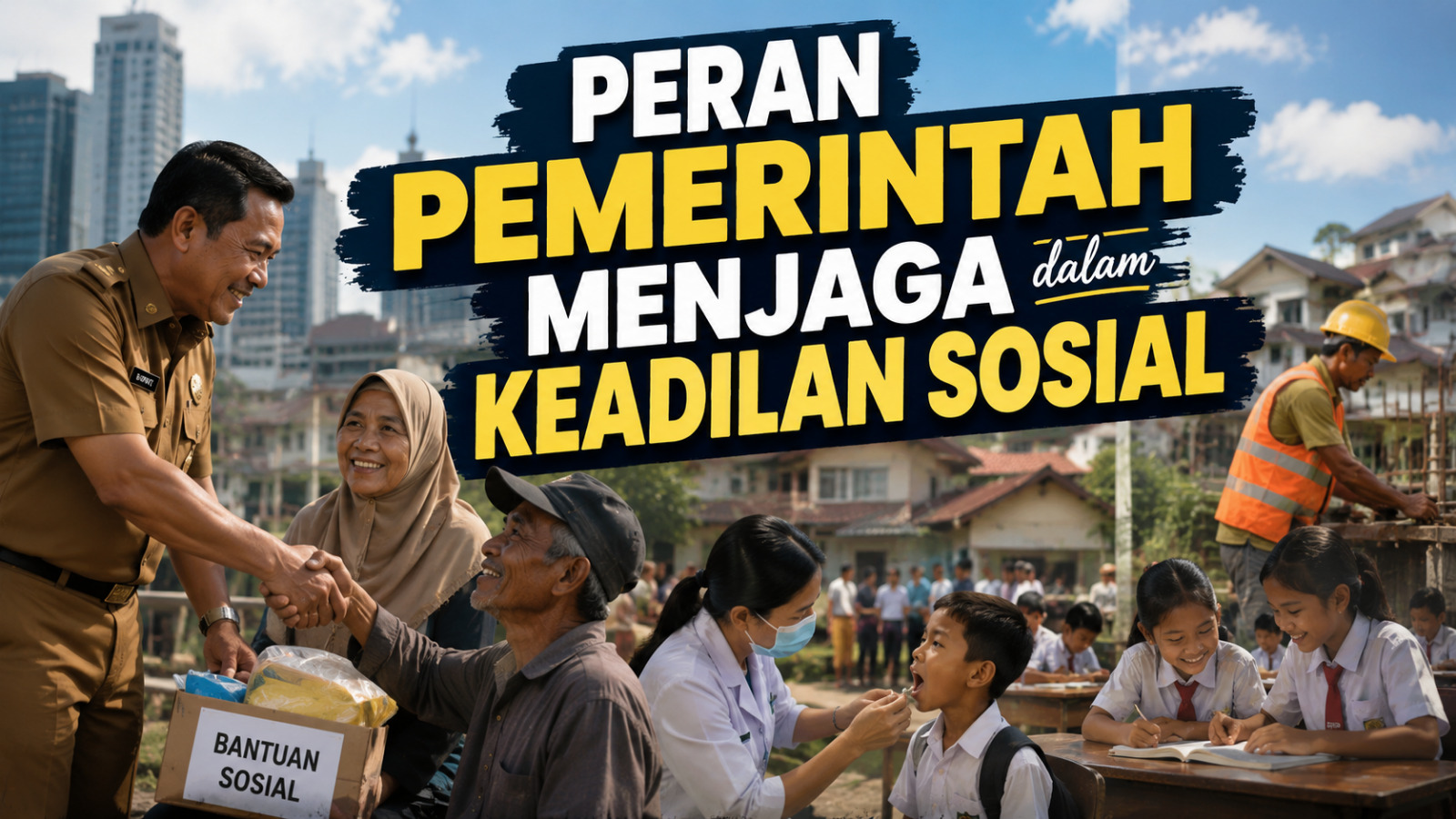 Peran Pemerintah dalam Menjaga Keadilan Sosial