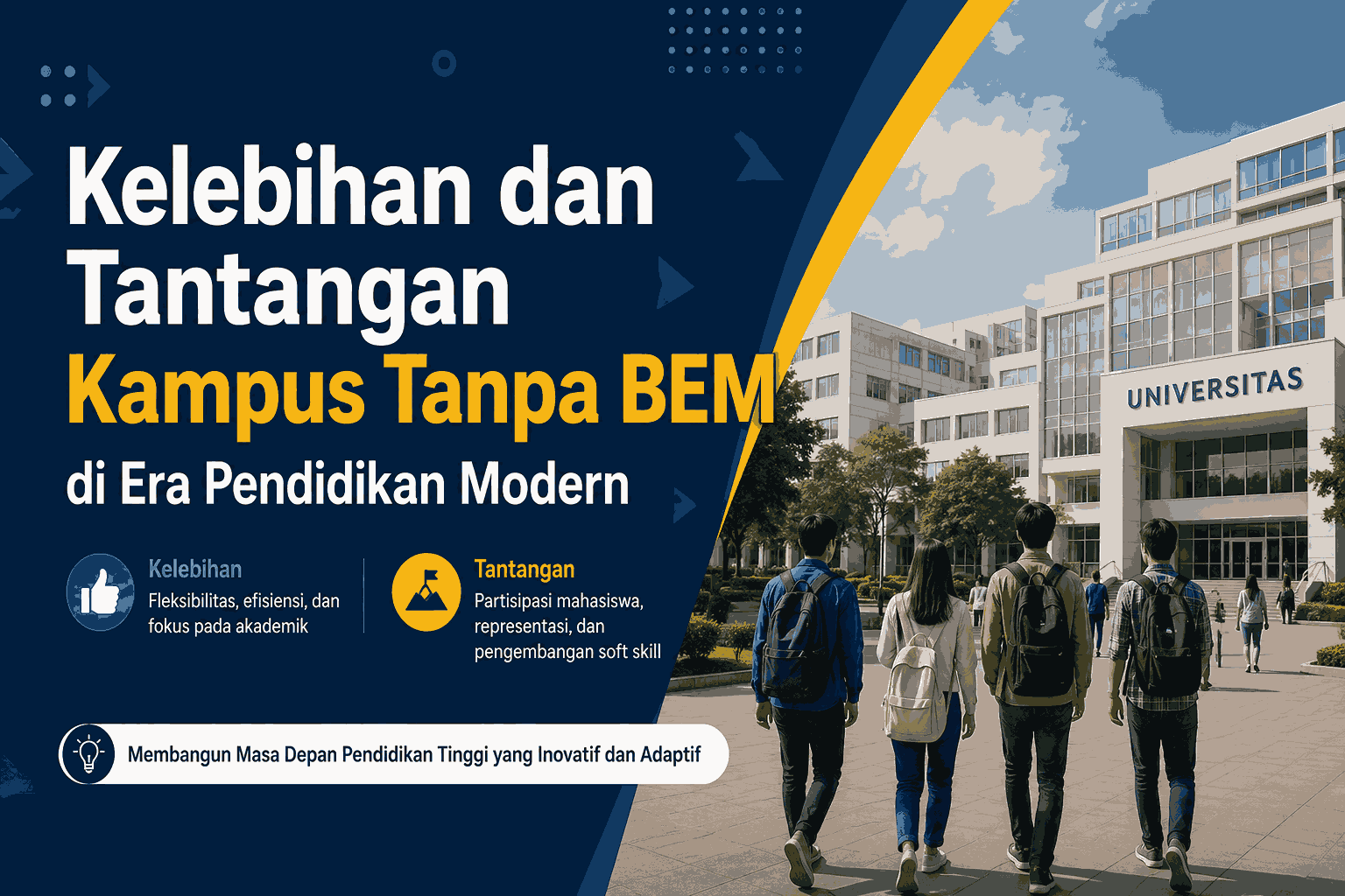 Kelebihan dan Tantangan Kampus Tanpa BEM di Era Pendidikan Modern