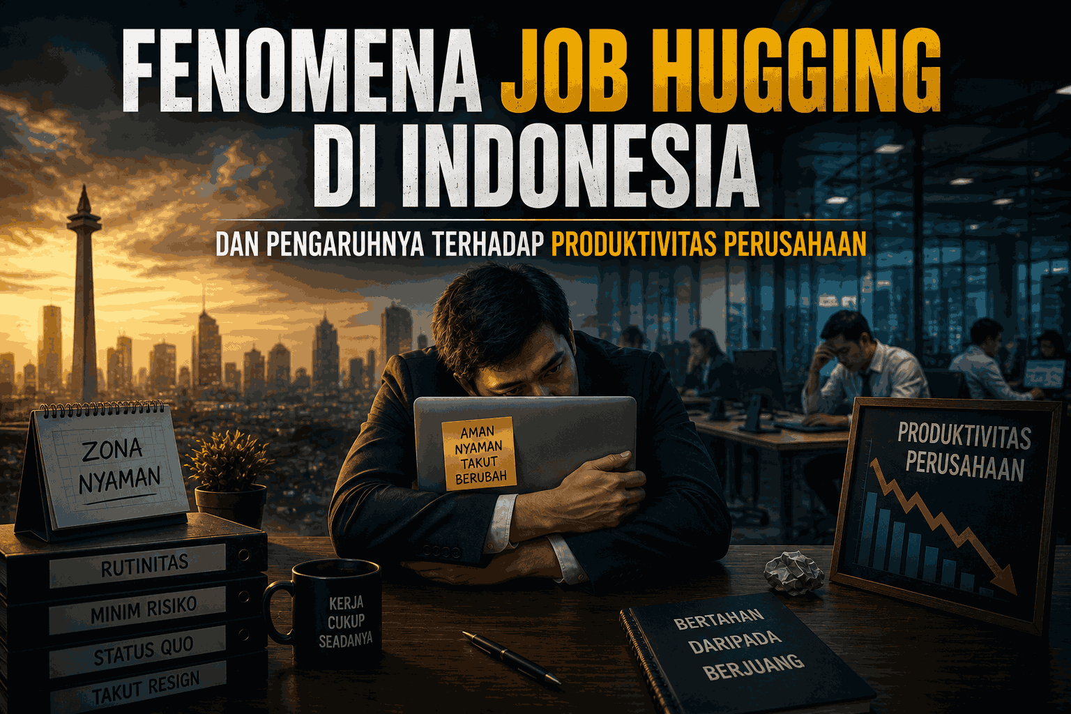 Fenomena Job Hugging di Indonesia dan Pengaruhnya terhadap Produktivitas Perusahaan