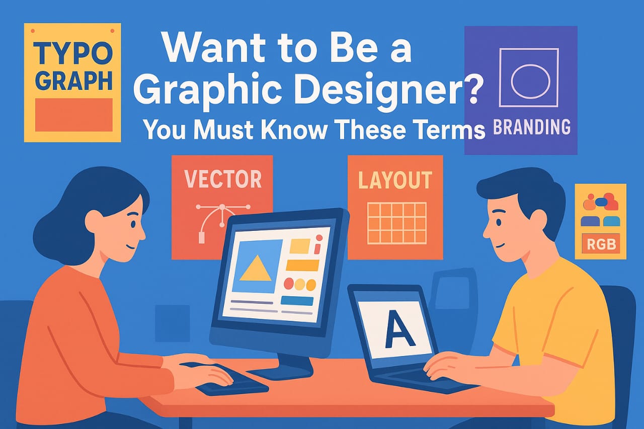 Want to Be a Graphic Designer? You Must Know These Terms