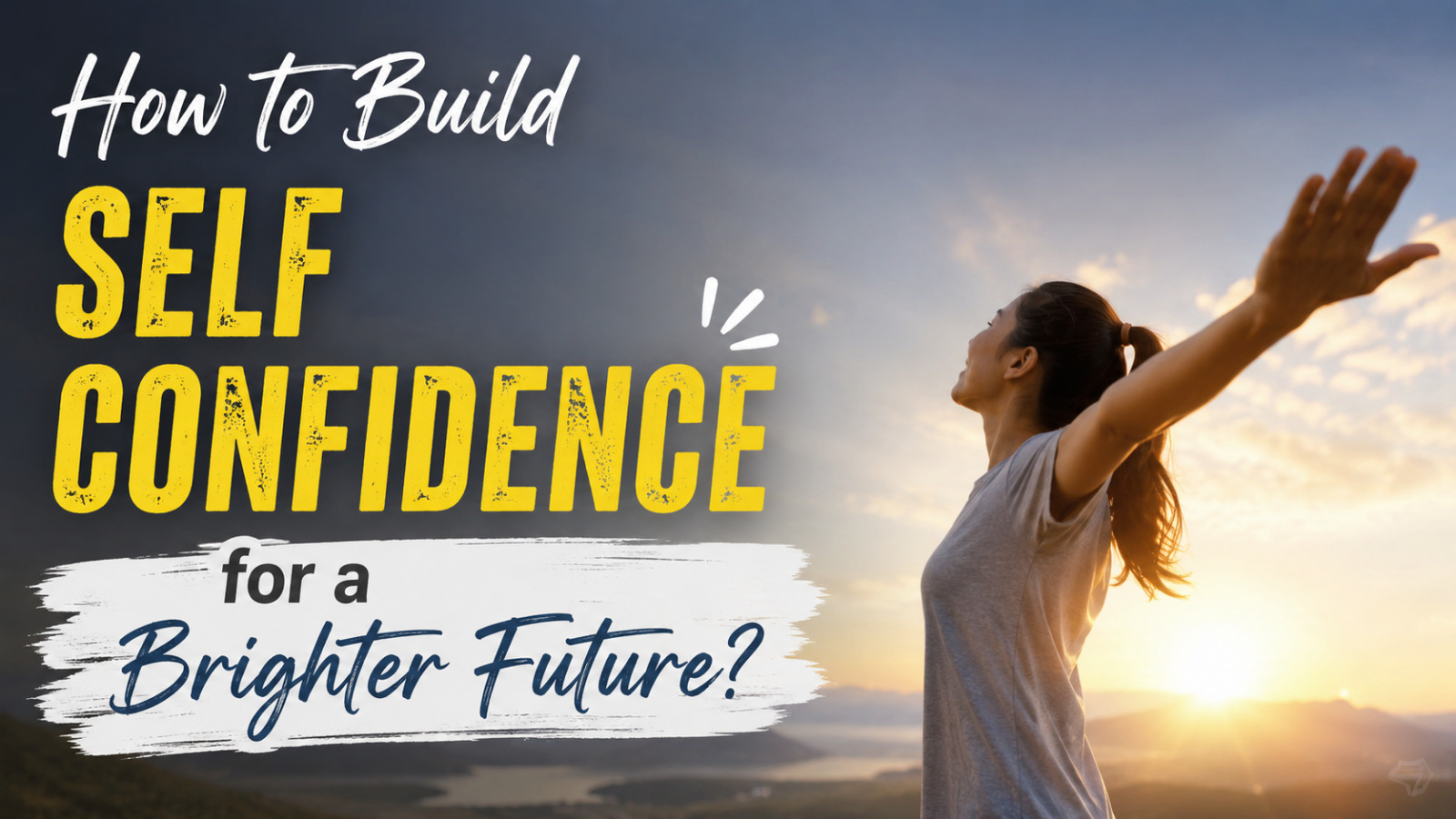 How to Build Self Confidence for a Brighter Future?