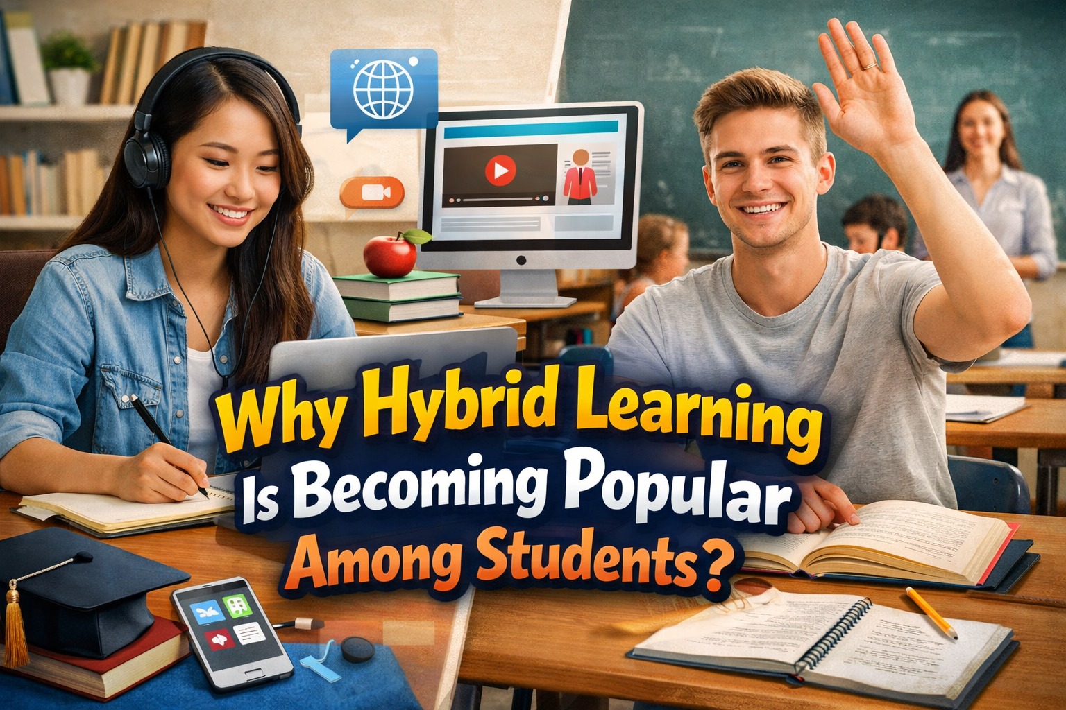 Why Hybrid Learning Is Becoming Popular Among Students?