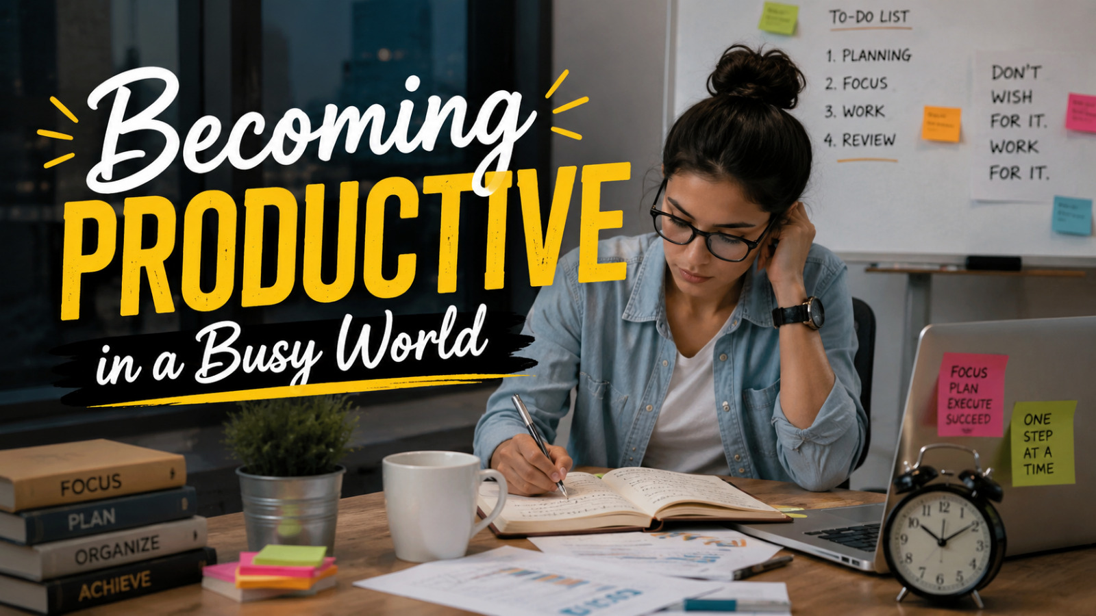 Becoming Productive In A Busy World