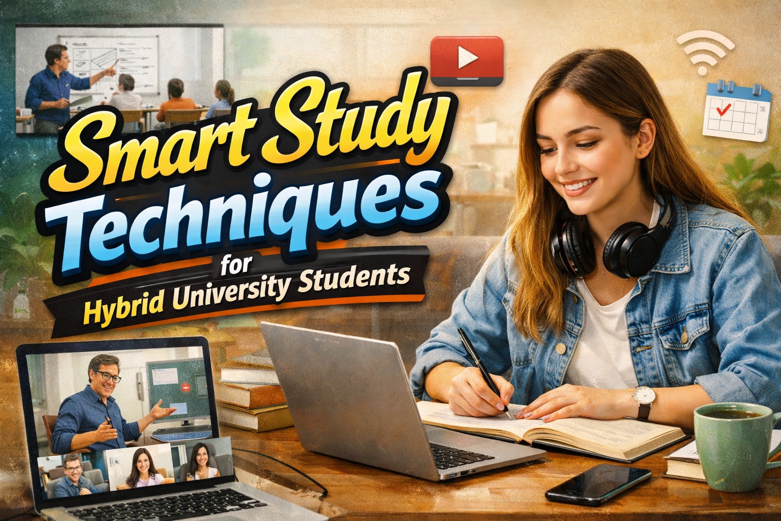 Smart Study Techniques for Hybrid University Students