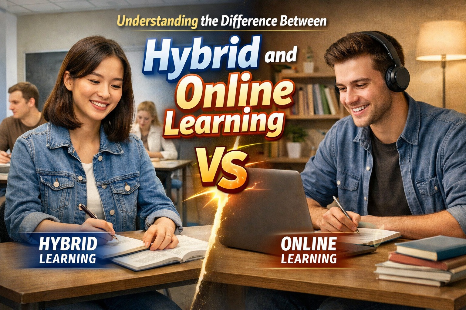Understanding the Difference Between Hybrid and Online Learning
