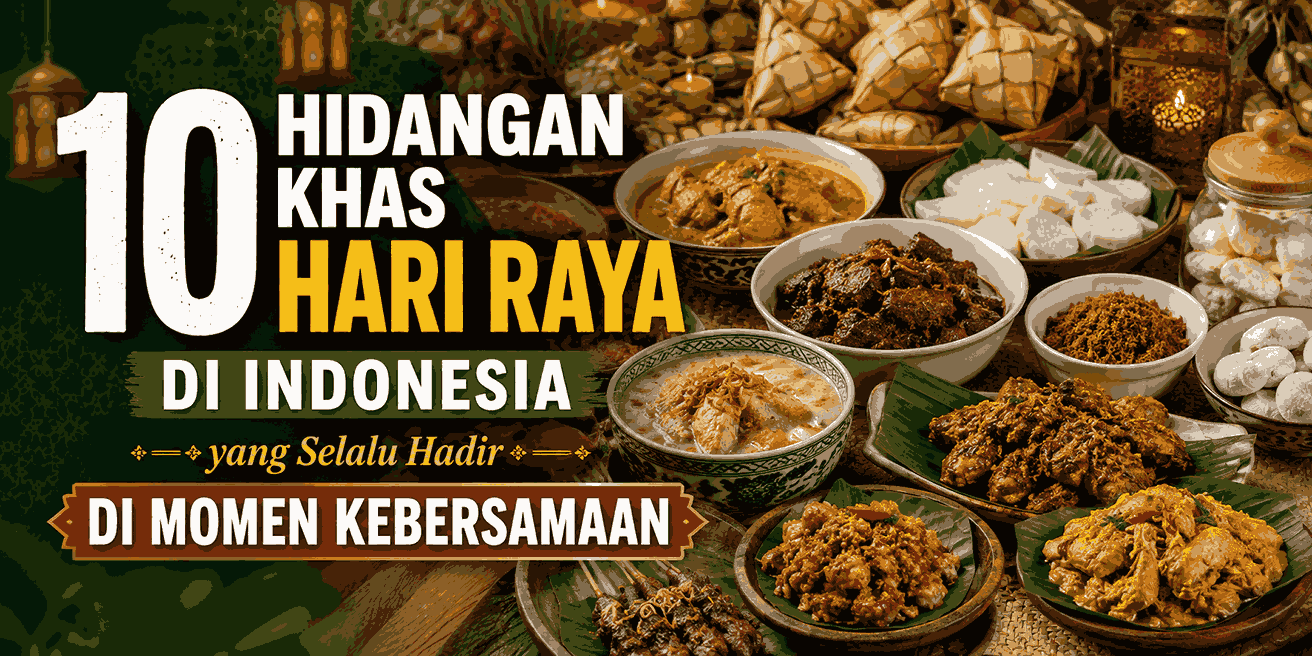 10 Hidangan Khas Hari Raya di Indonesia yang Selalu Hadir di Momen Kebersamaan