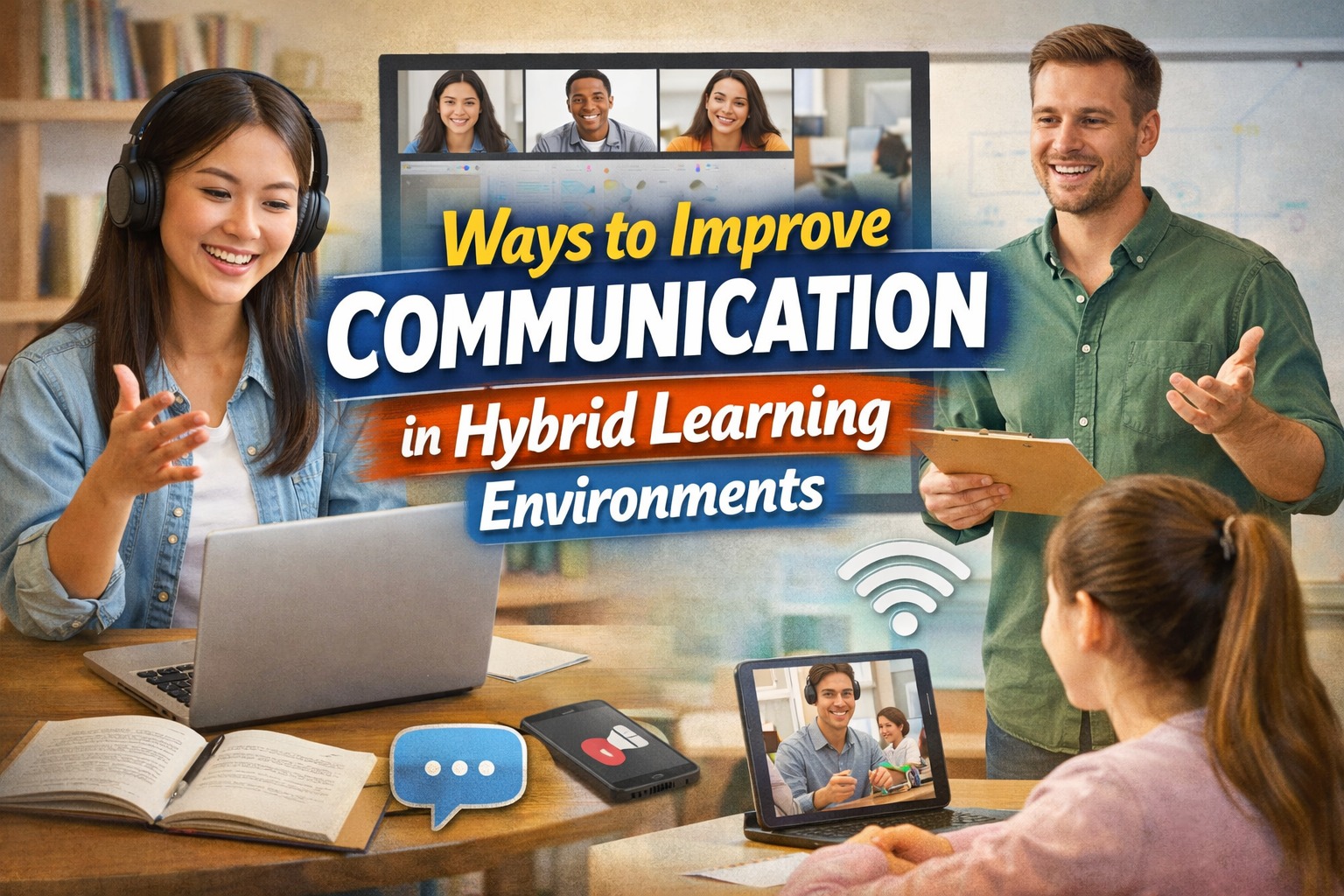 Ways to Improve Communication in Hybrid Learning Environments