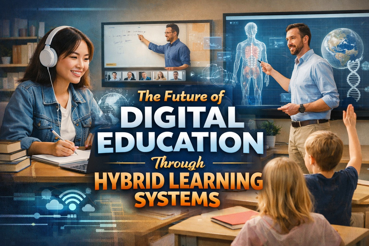 The Future of Digital Education Through Hybrid Learning Systems
