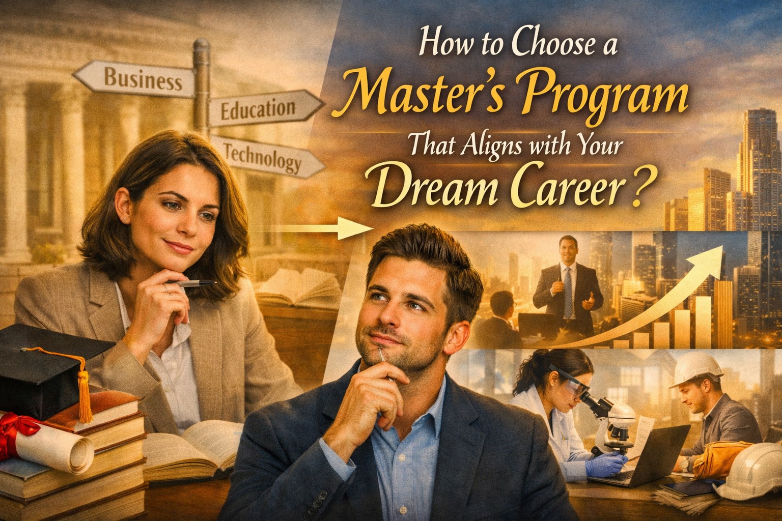  How to Choose a Master's Program That Aligns with Your Dream Career?