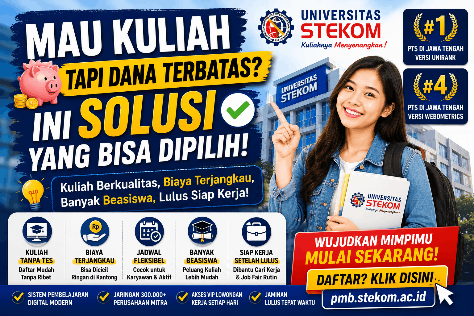 Mau Kuliah Tapi Dana Terbatas, Ini Dia Solusinya
