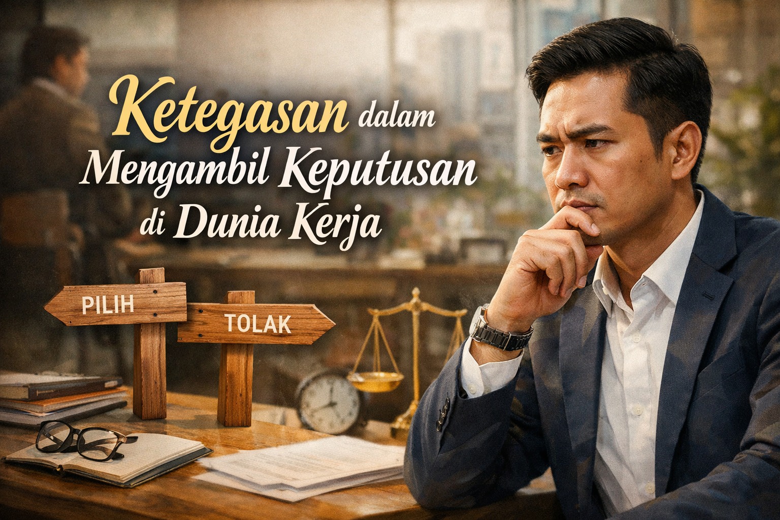 Ketegasan dalam Mengambil Keputusan di Dunia Kerja