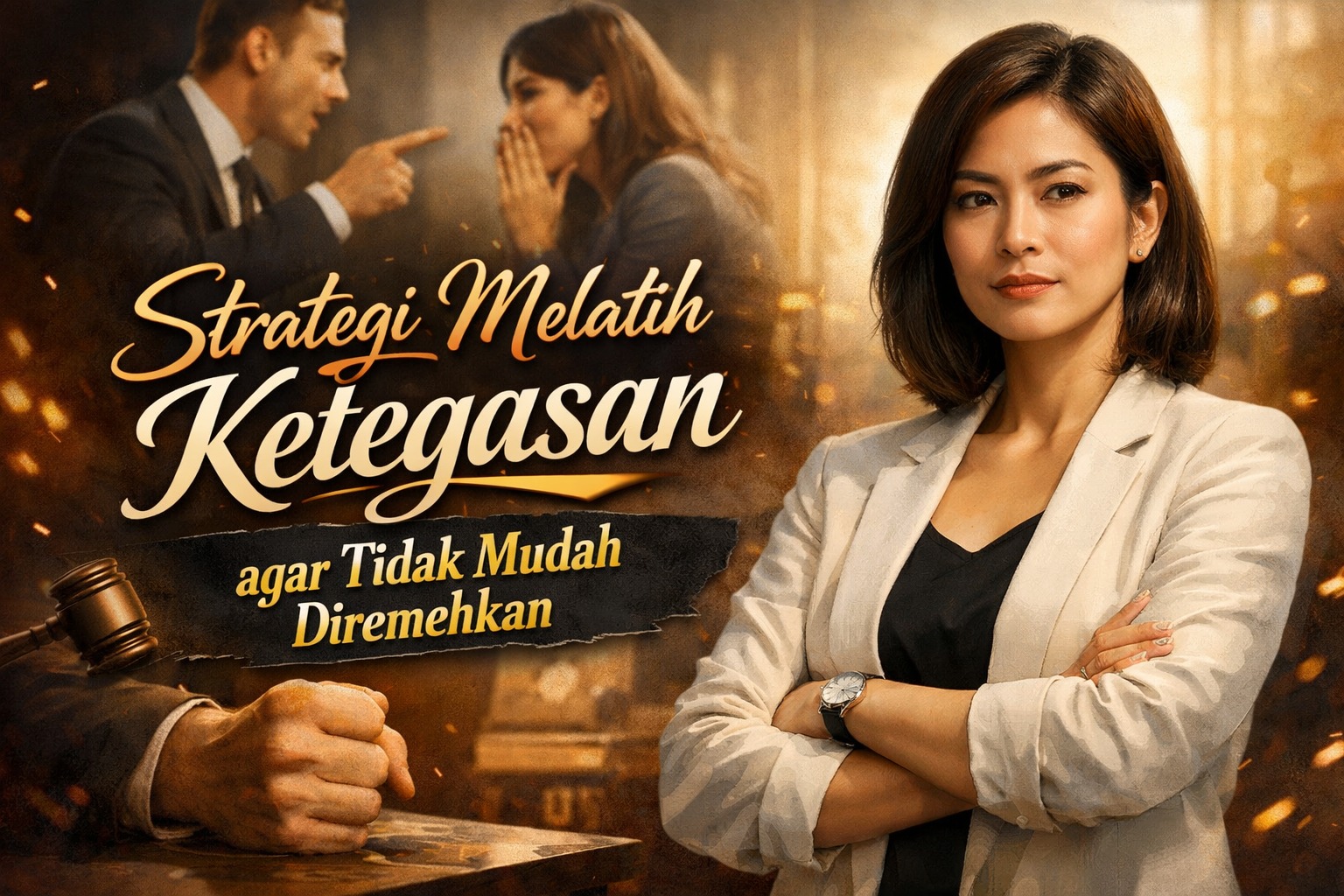 Strategi Melatih Ketegasan agar Tidak Mudah Diremehkan