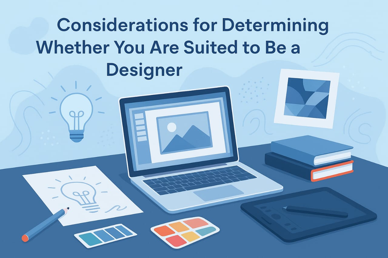 "Considerations for Determining Whether You Are Suited to Be a Designer"