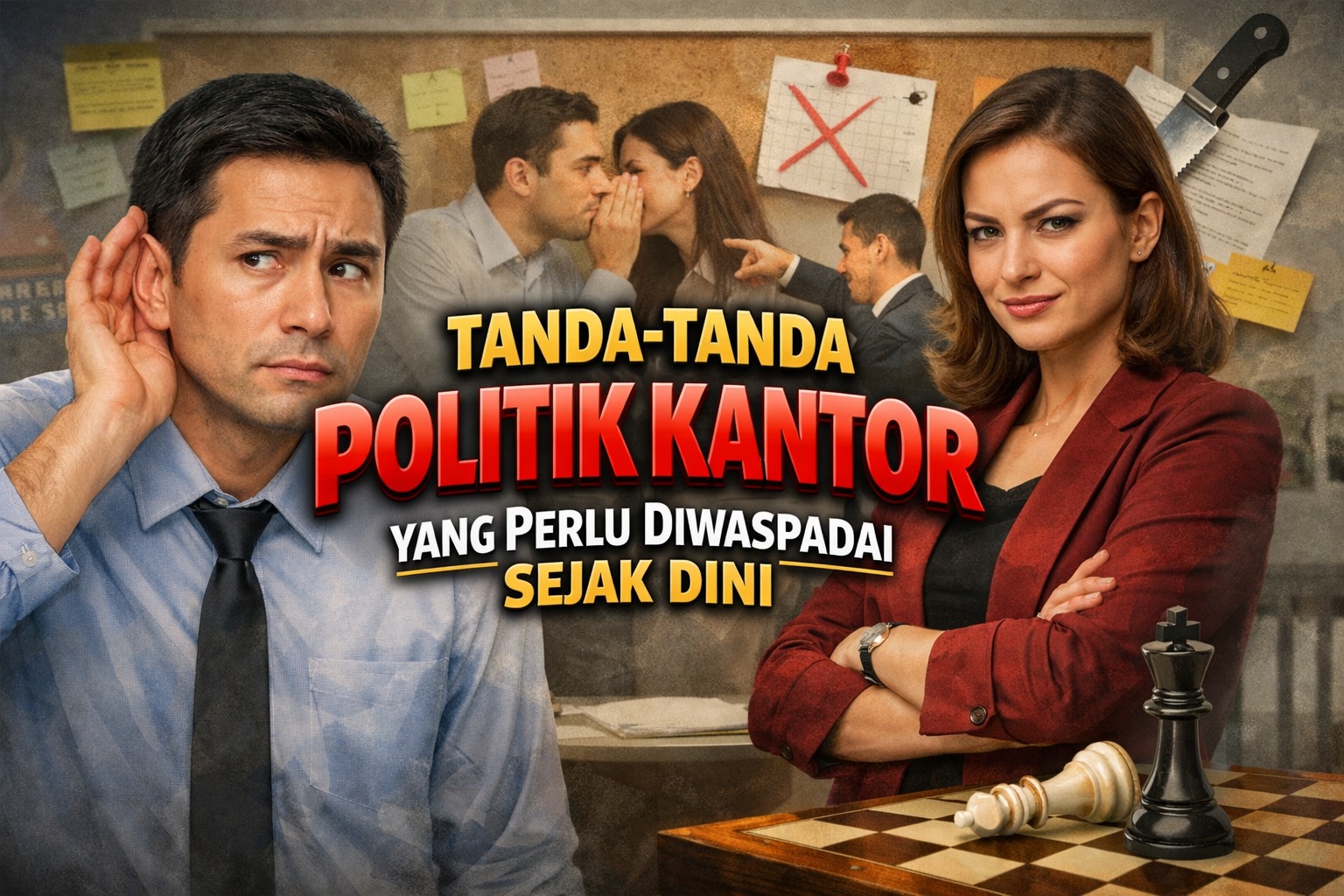 Tanda-Tanda Politik Kantor yang Perlu Diwaspadai Sejak Dini