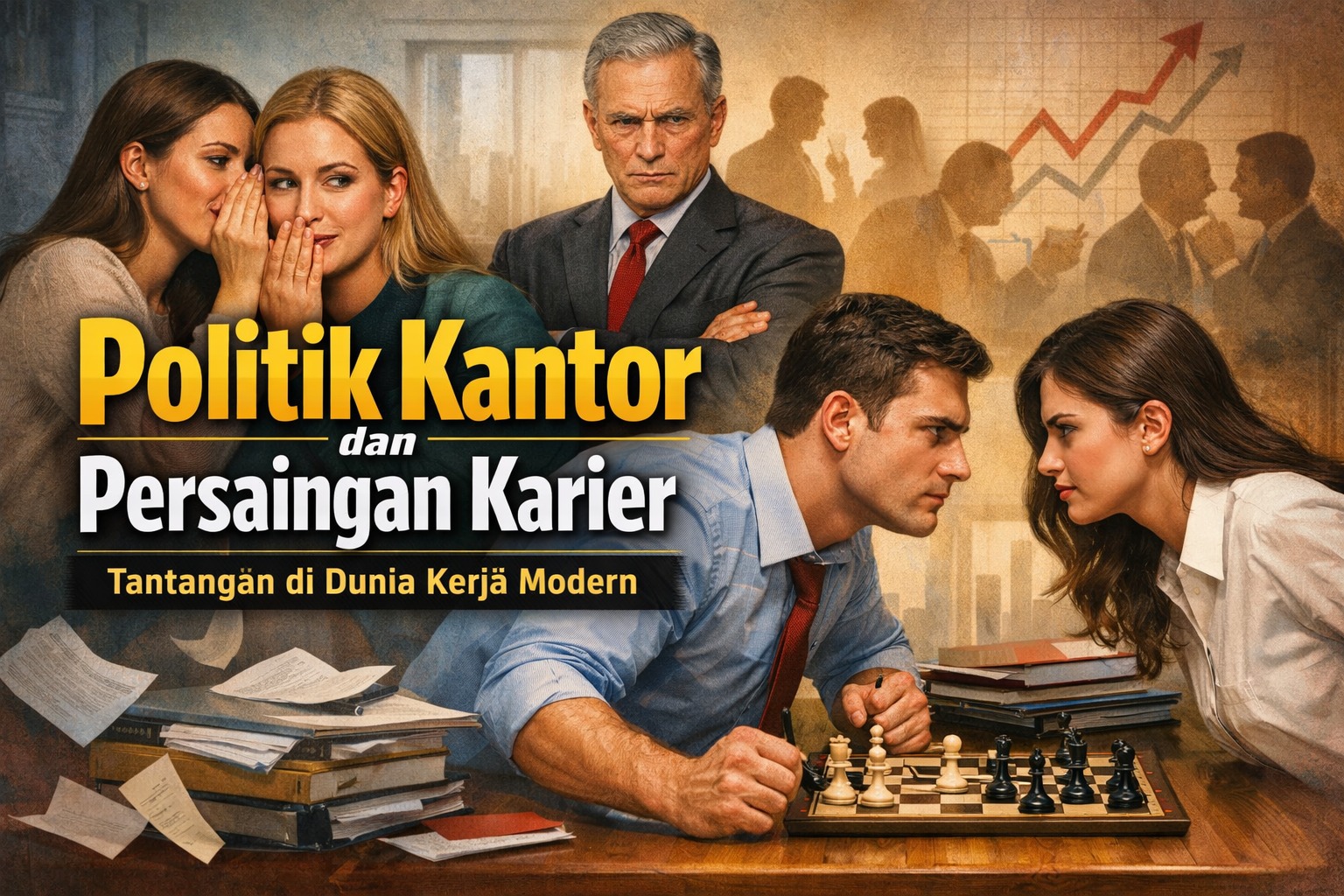 Politik Kantor dan Persaingan Karier Tantangan di Dunia Kerja Modern