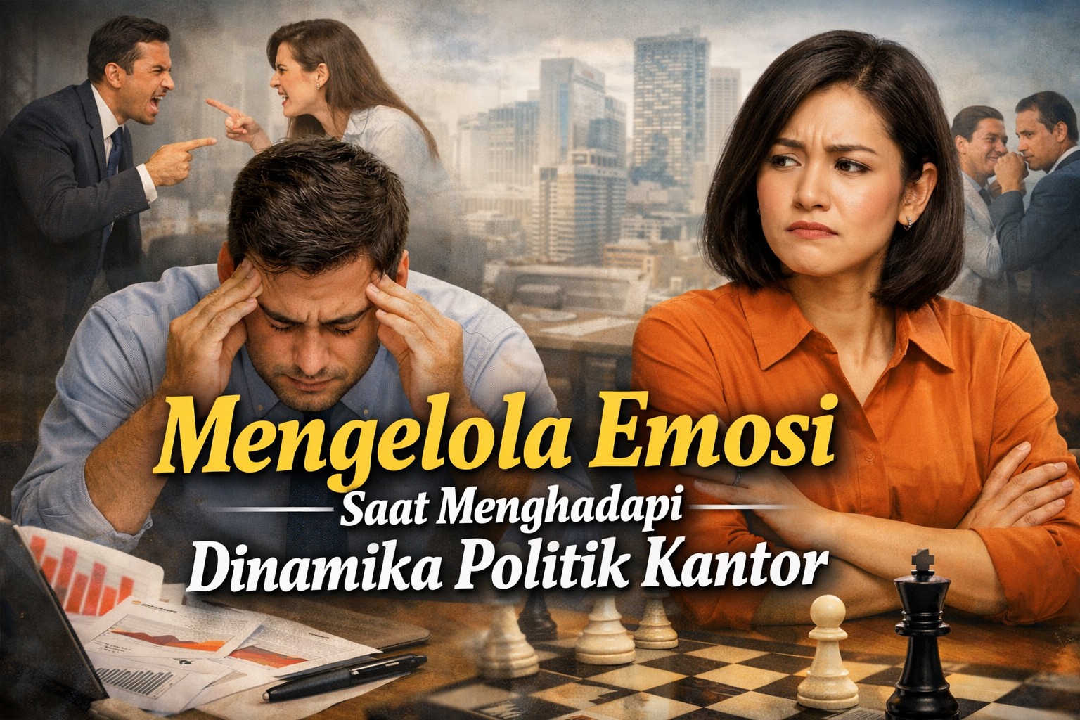 Mengelola Emosi Saat Menghadapi Dinamika Politik Kantor