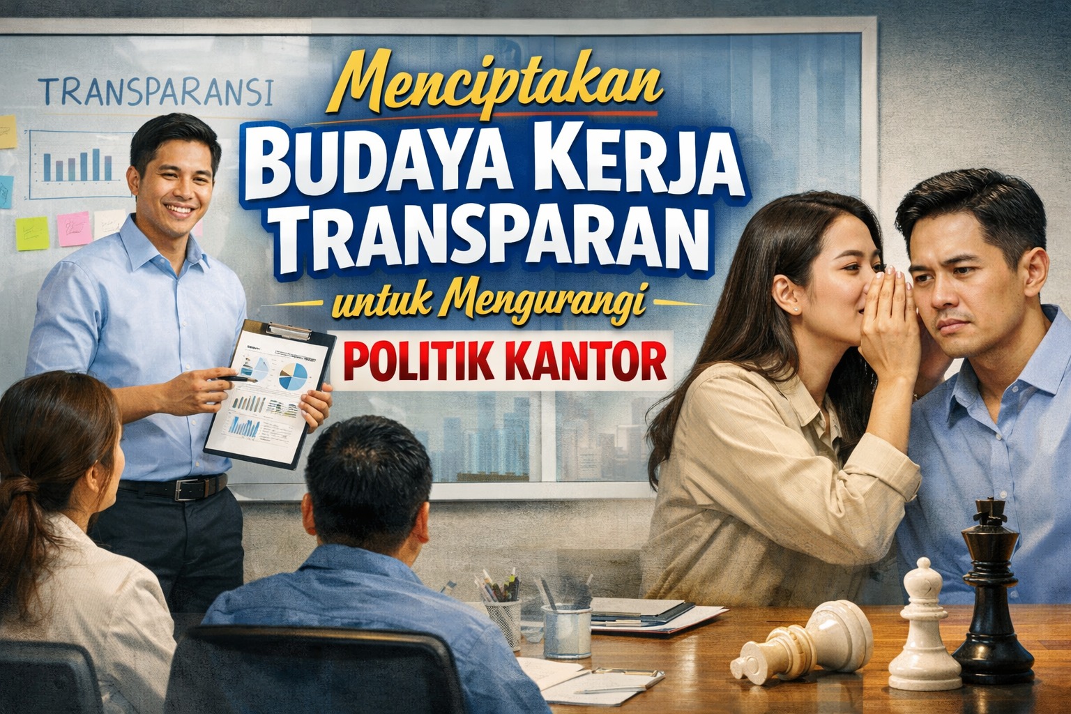 Menciptakan Budaya Kerja Transparan untuk Mengurangi Politik Kantor