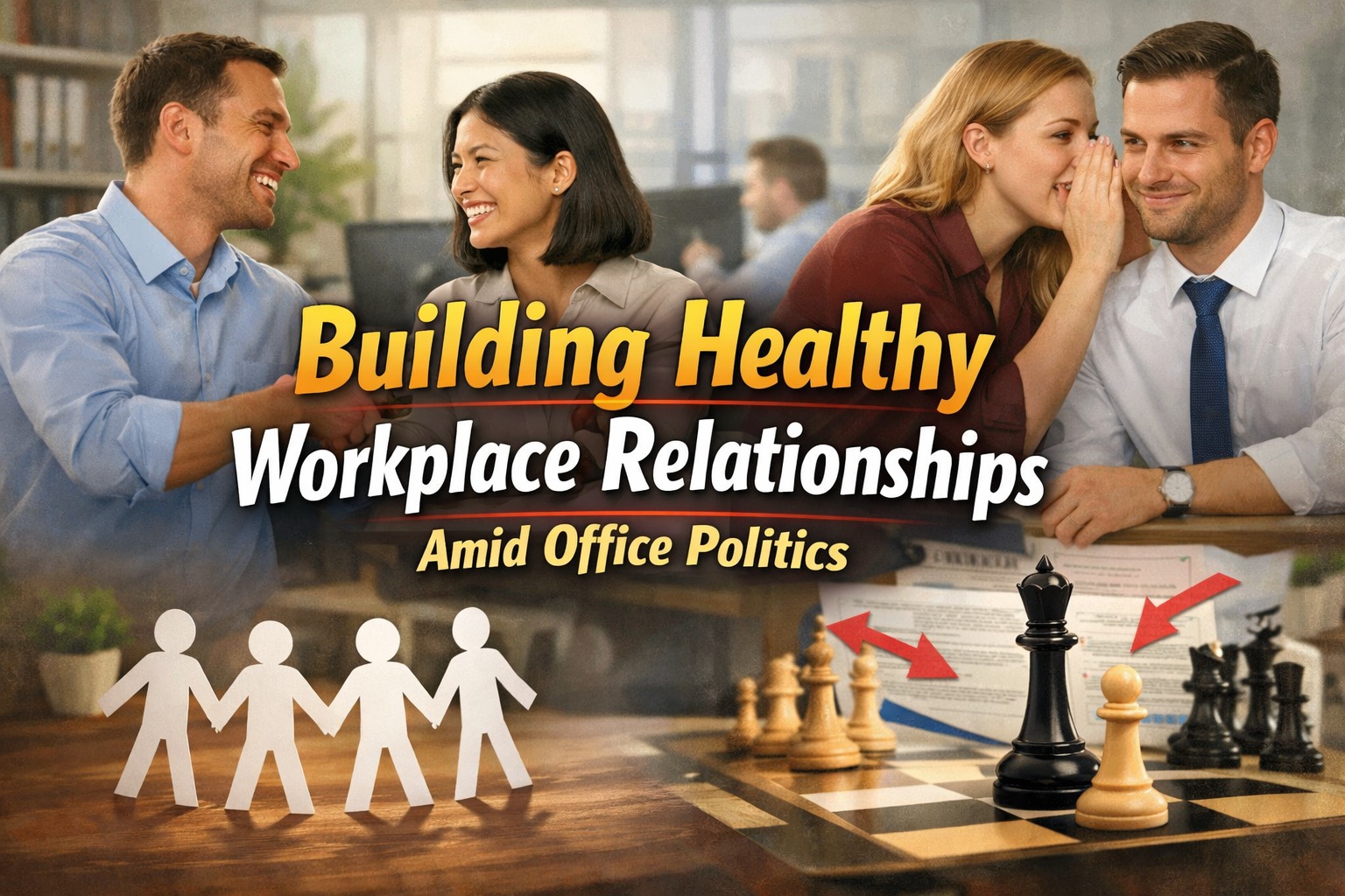 Building Healthy Workplace Relationships Amid Office Politics