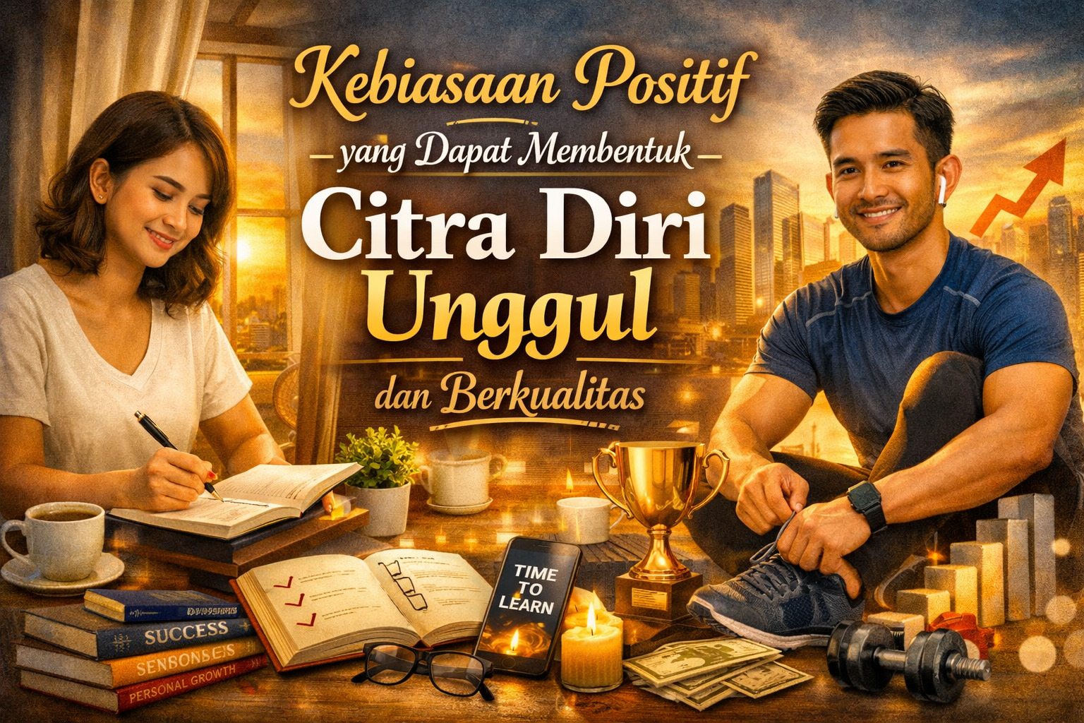Kebiasaan Positif yang Dapat Membentuk Citra Diri Unggul dan Berkualitas