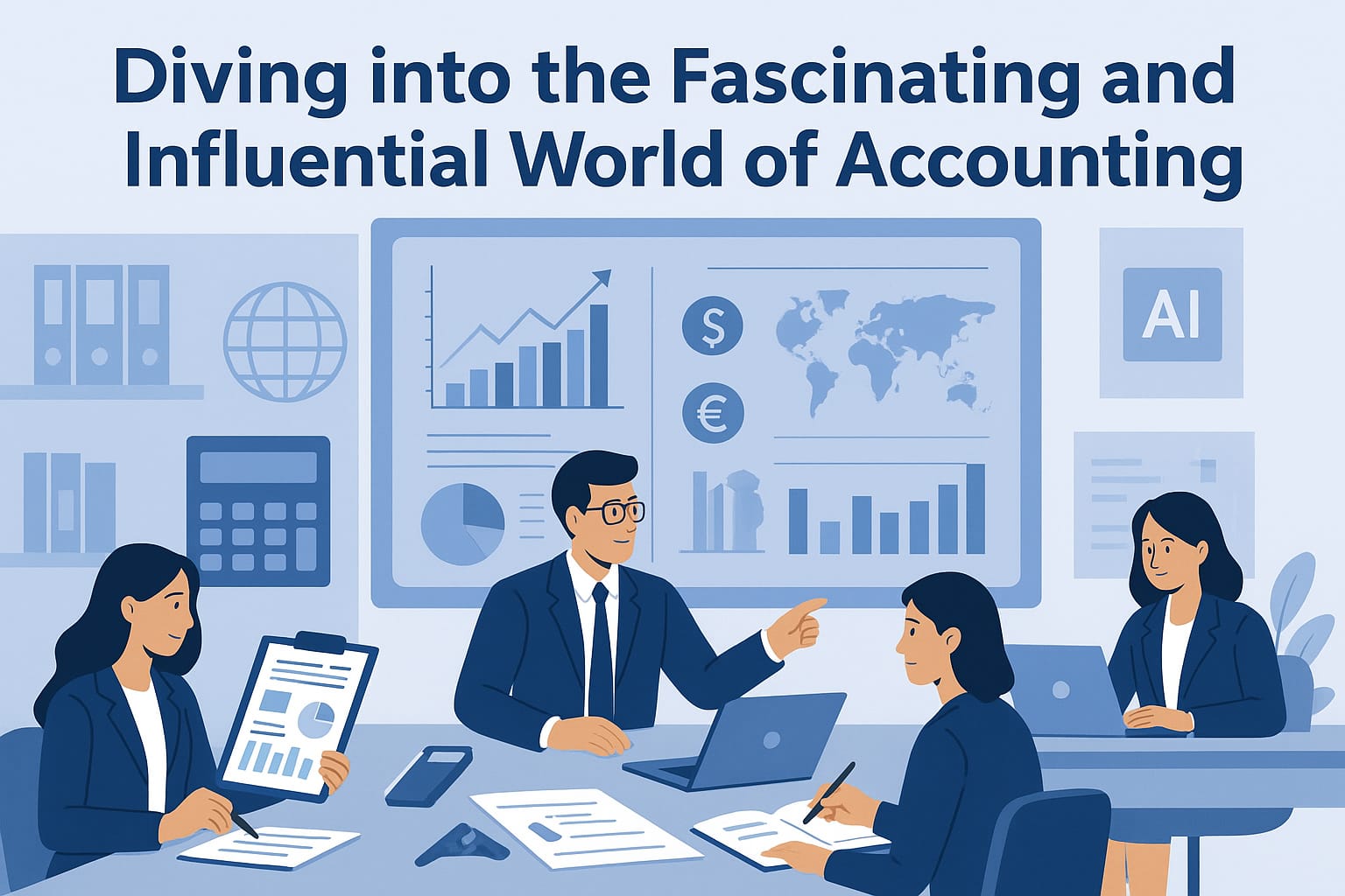 "Diving into the Fascinating and Influential World of Accounting"