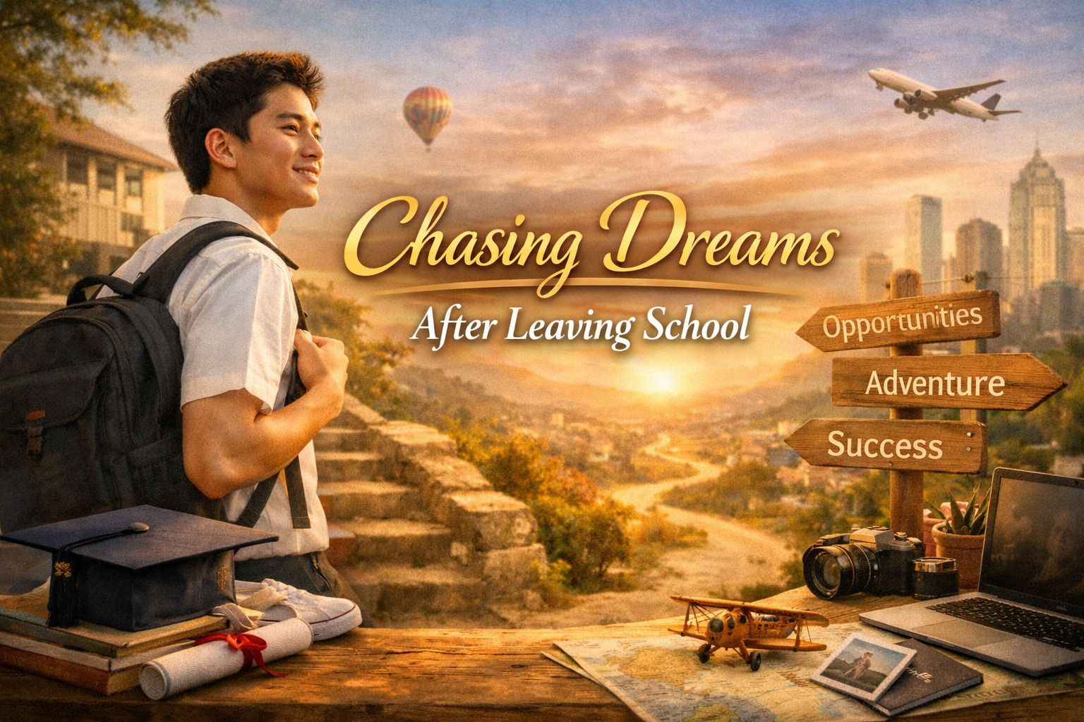 Chasing Dreams After Leaving School