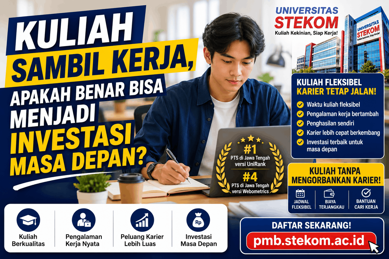 Kuliah Sambil Kerja, Apakah Benar Bisa Menjadi Investasi Masa Depan