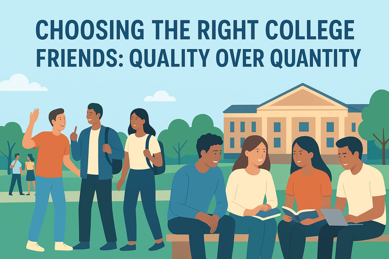"Choosing the Right College Friends: Quality Over Quantity"