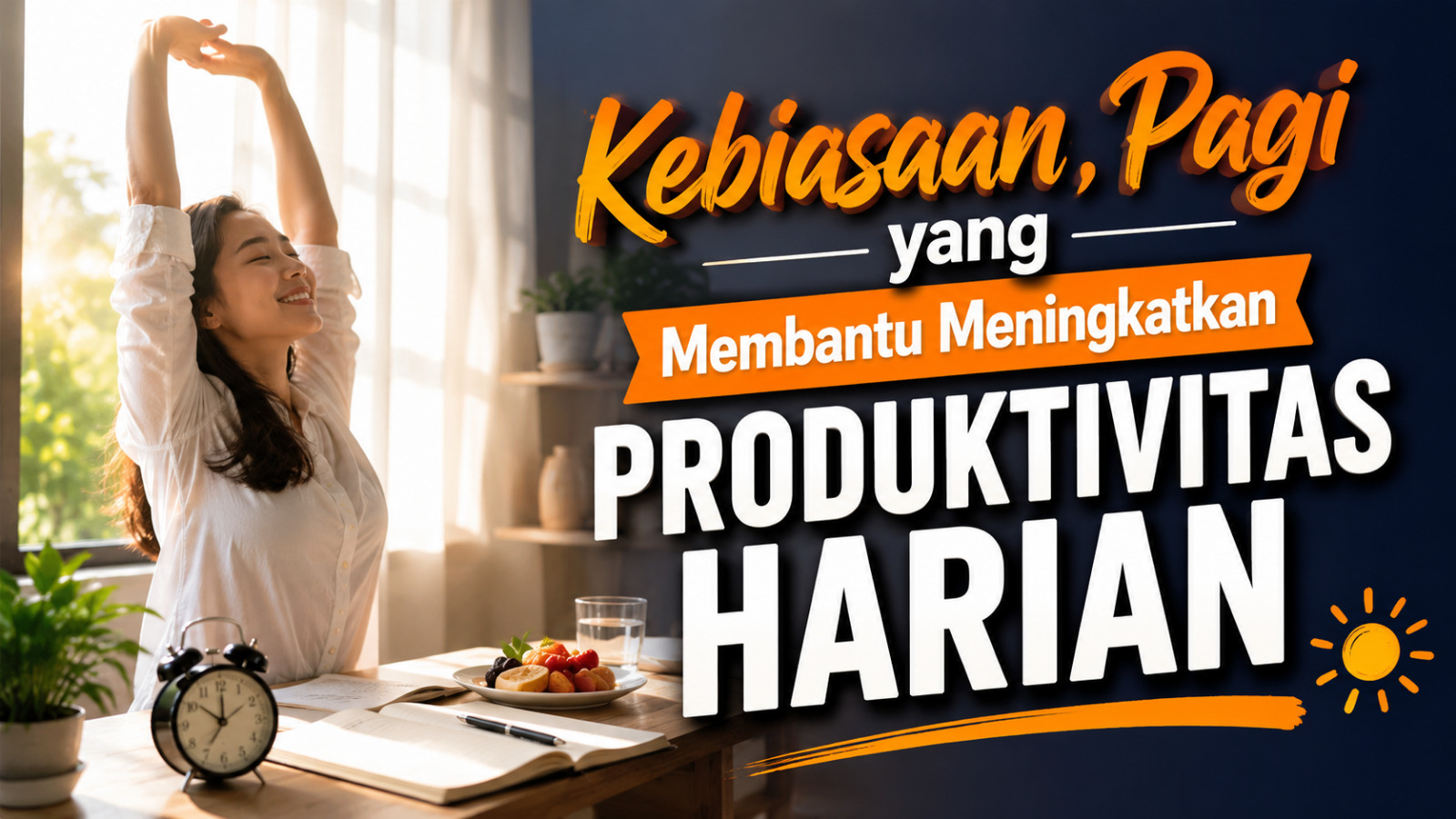 Kebiasaan Pagi Yang Membantu Meningkatkan Produktivitas Harian
