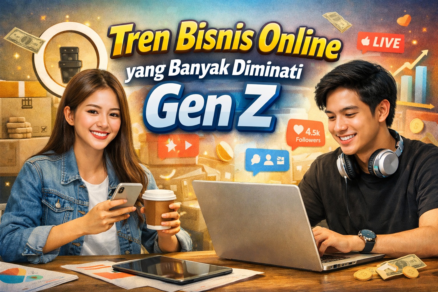 Tren Bisnis Online yang Banyak Diminati Gen Z