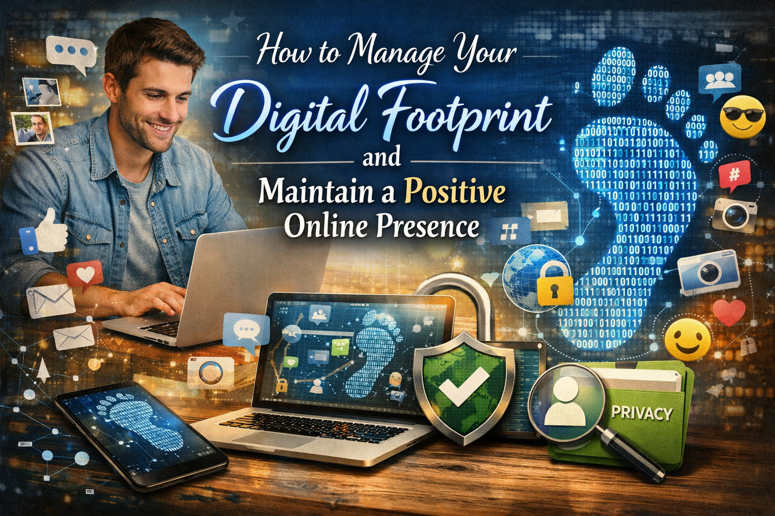 How to Manage Your Digital Footprint and Maintain a Positive Online Presence