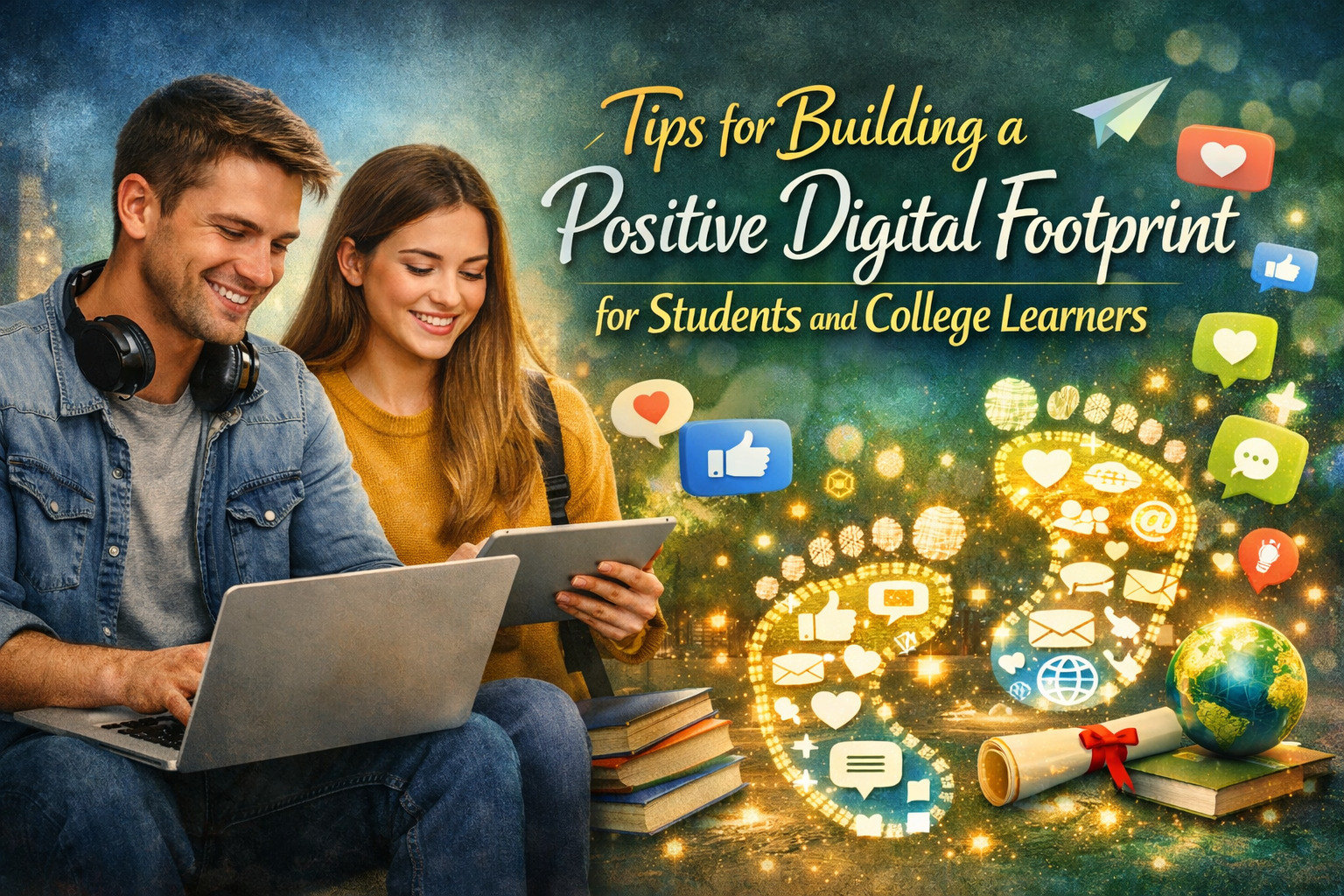 Tips for Building a Positive Digital Footprint for Students and College Learners