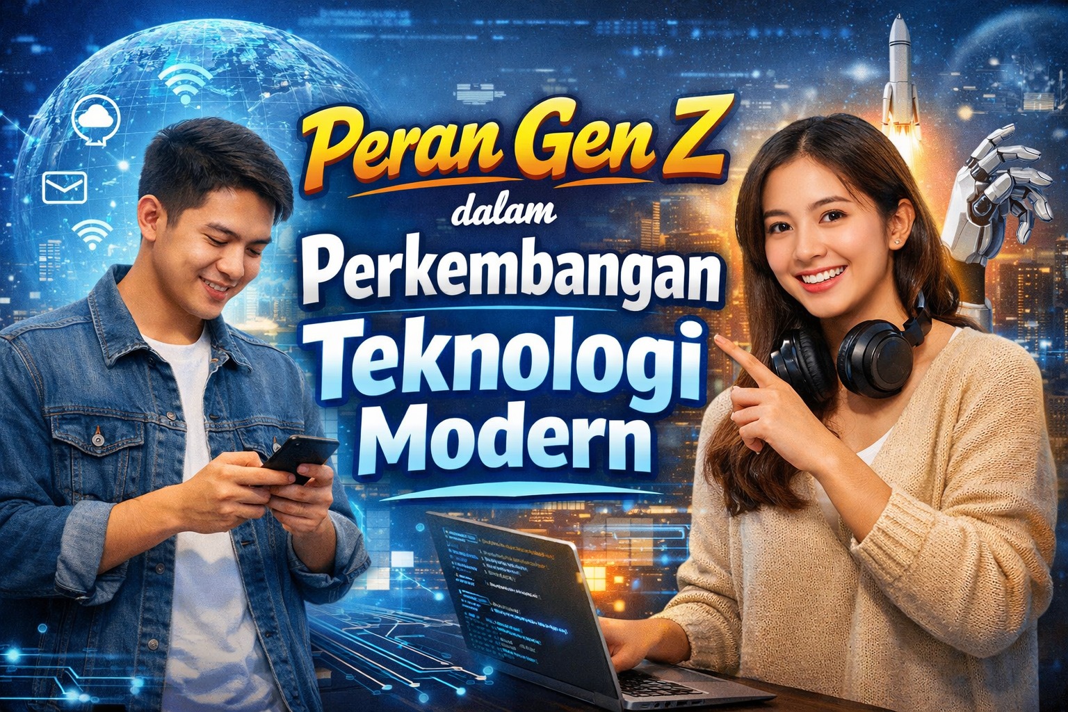 Peran Gen Z dalam Perkembangan Teknologi Modern