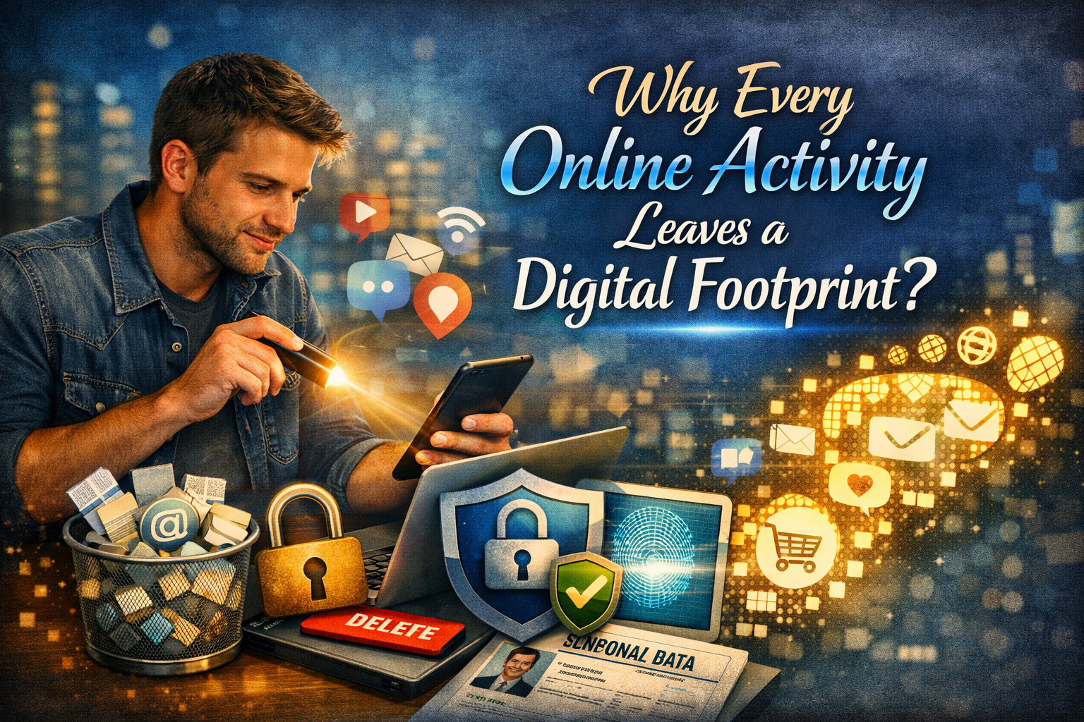 Why Every Online Activity Leaves a Digital Footprint?