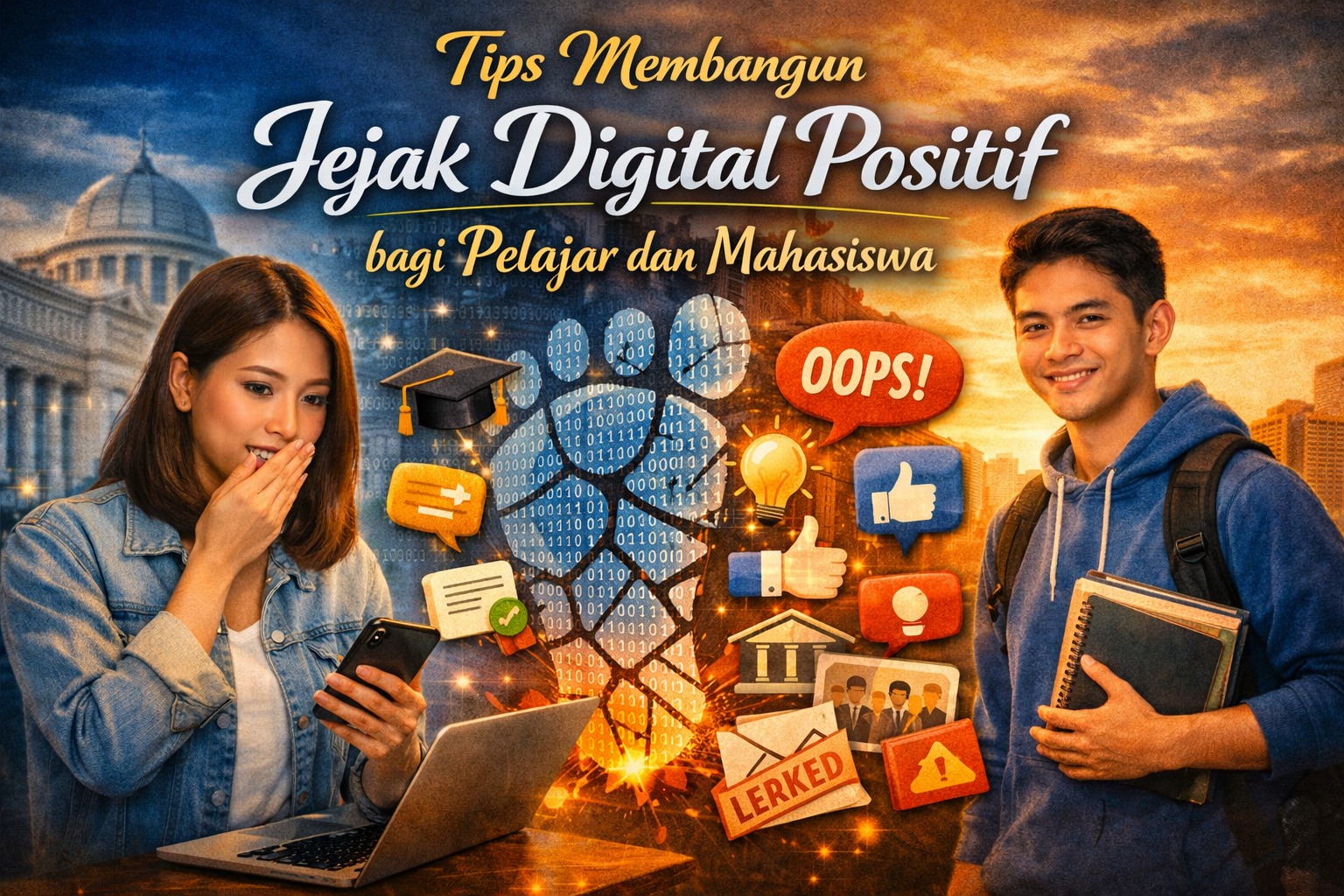 Tips Membangun Jejak Digital Positif bagi Pelajar dan Mahasiswa