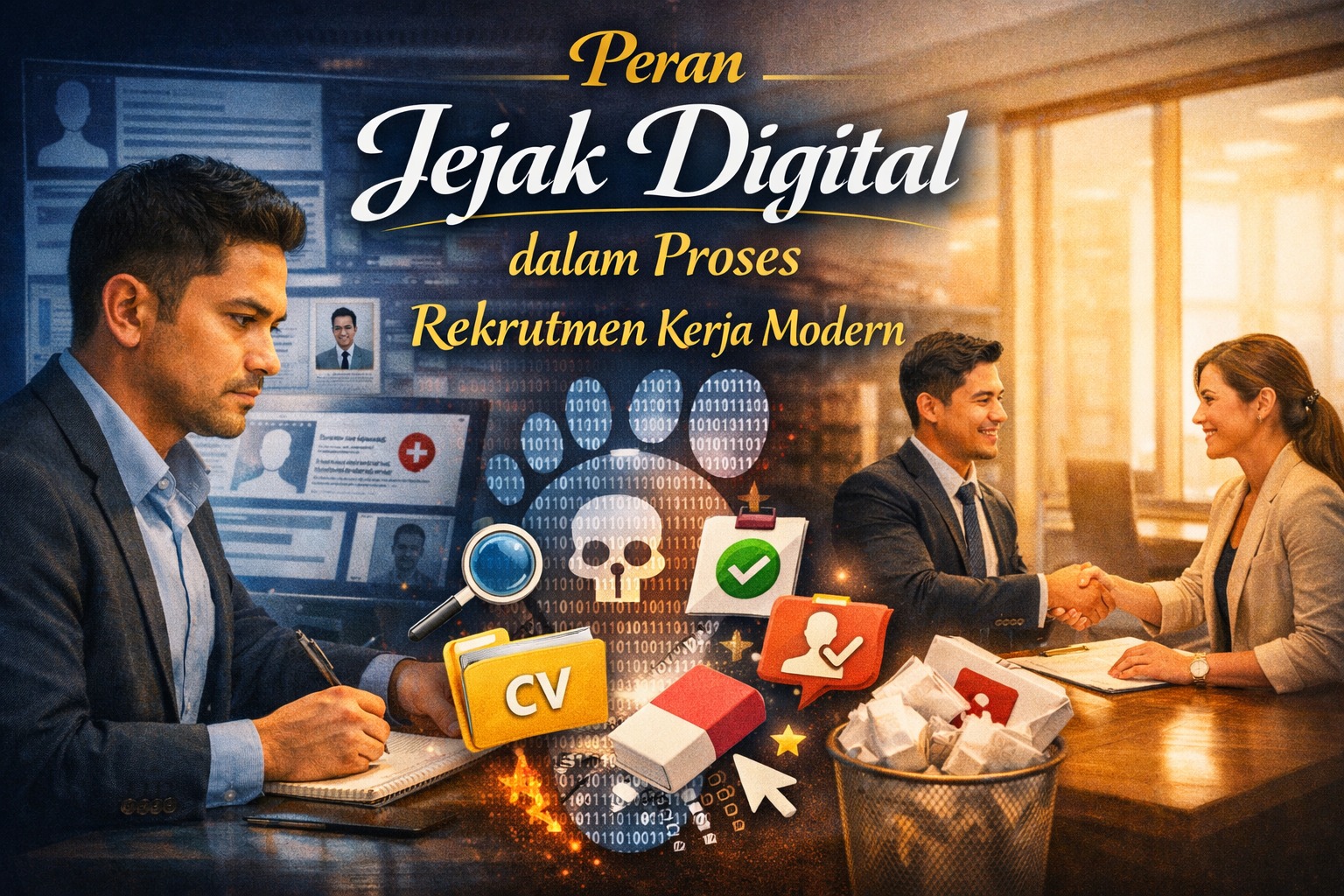Peran Jejak Digital dalam Proses Rekrutmen Kerja Modern