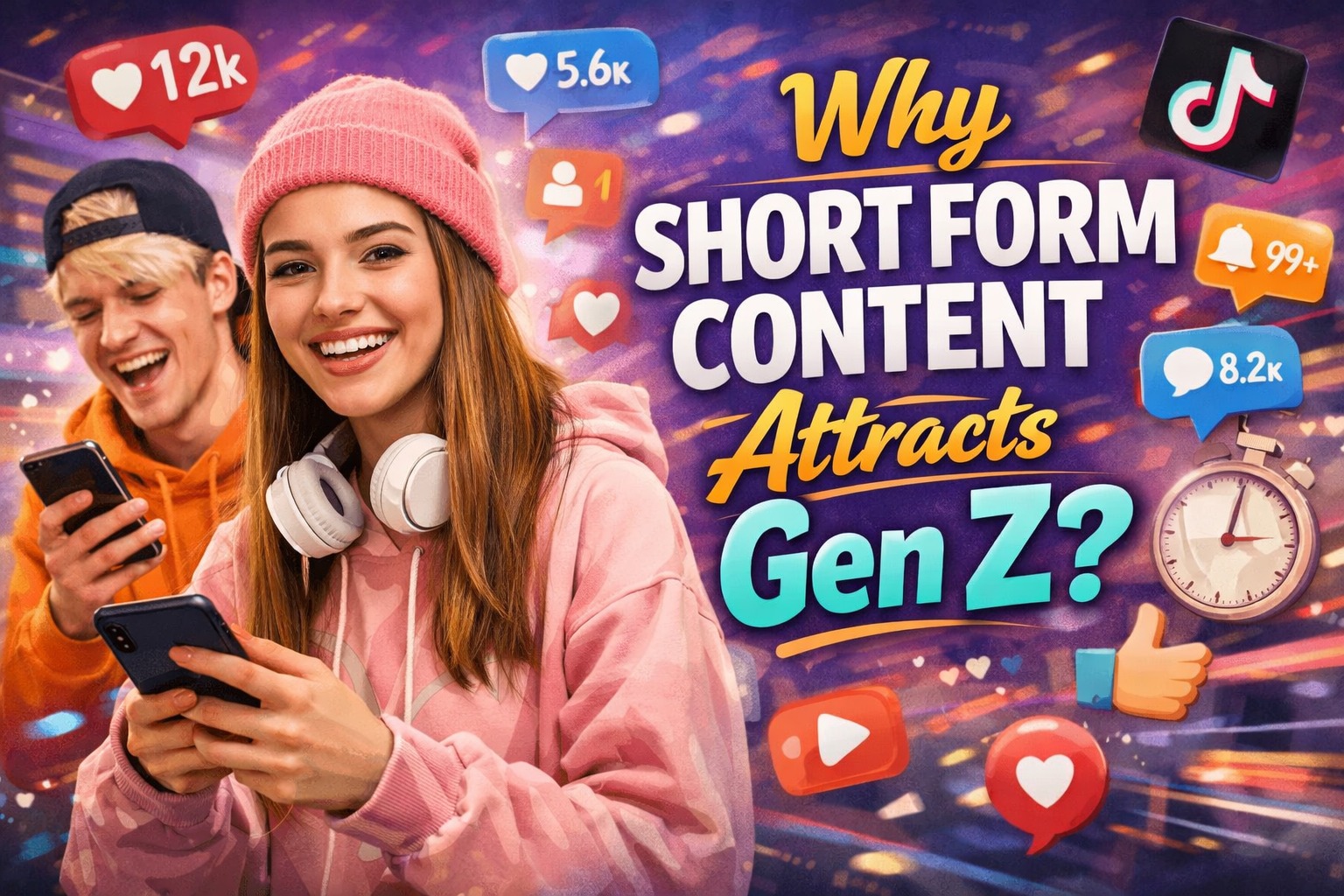 Why Short Form Content Attracts Gen Z?