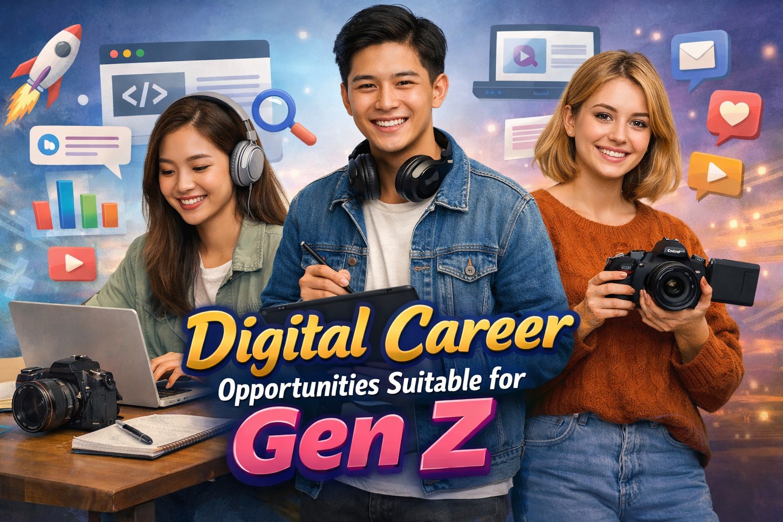 Digital Career Opportunities Suitable for Gen Z