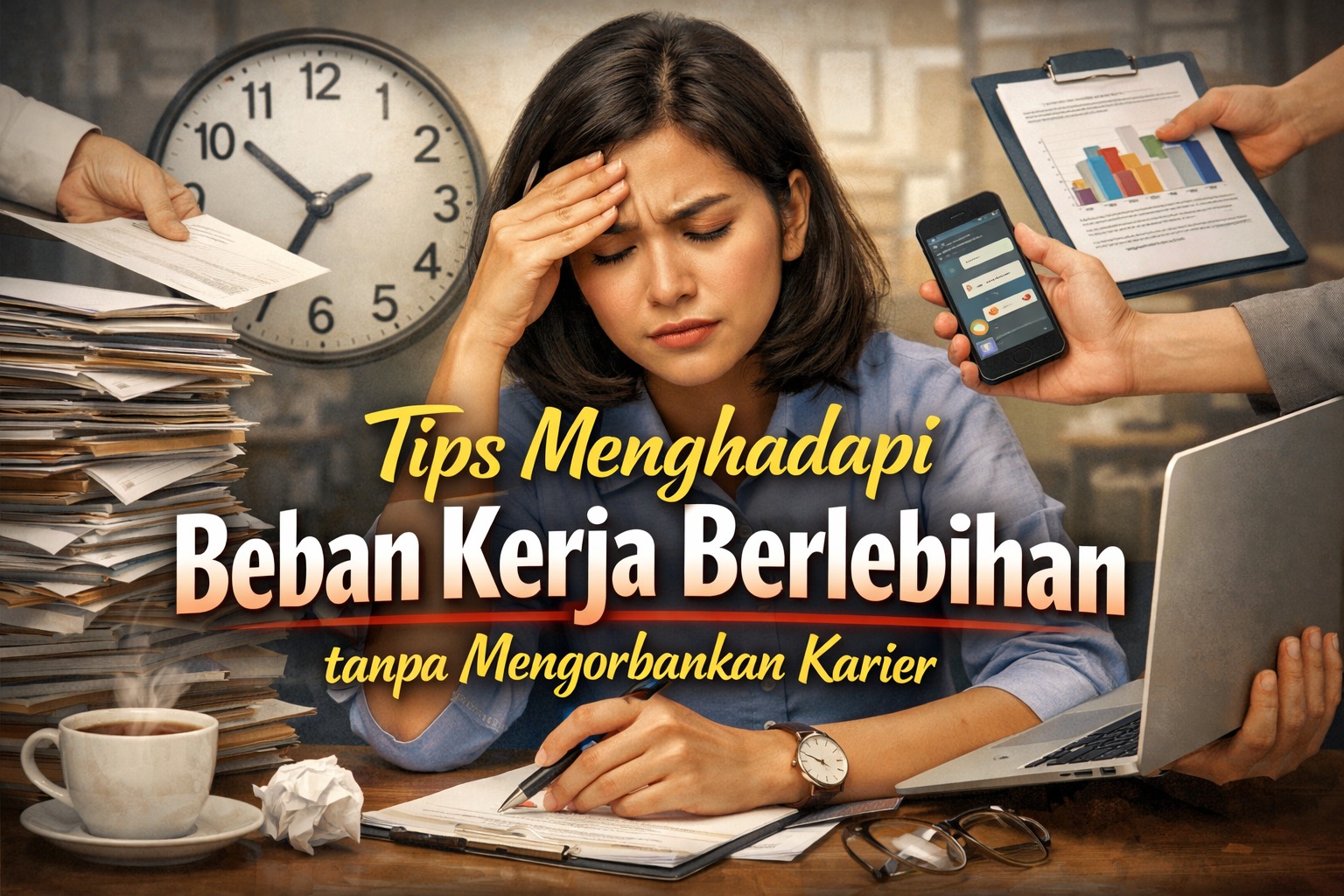 Tips Menghadapi Beban Kerja Berlebihan tanpa Mengorbankan Karier