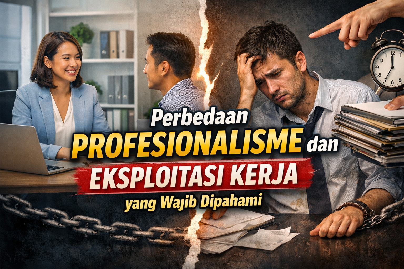 Perbedaan Profesionalisme dan Eksploitasi Kerja yang Wajib Dipahami